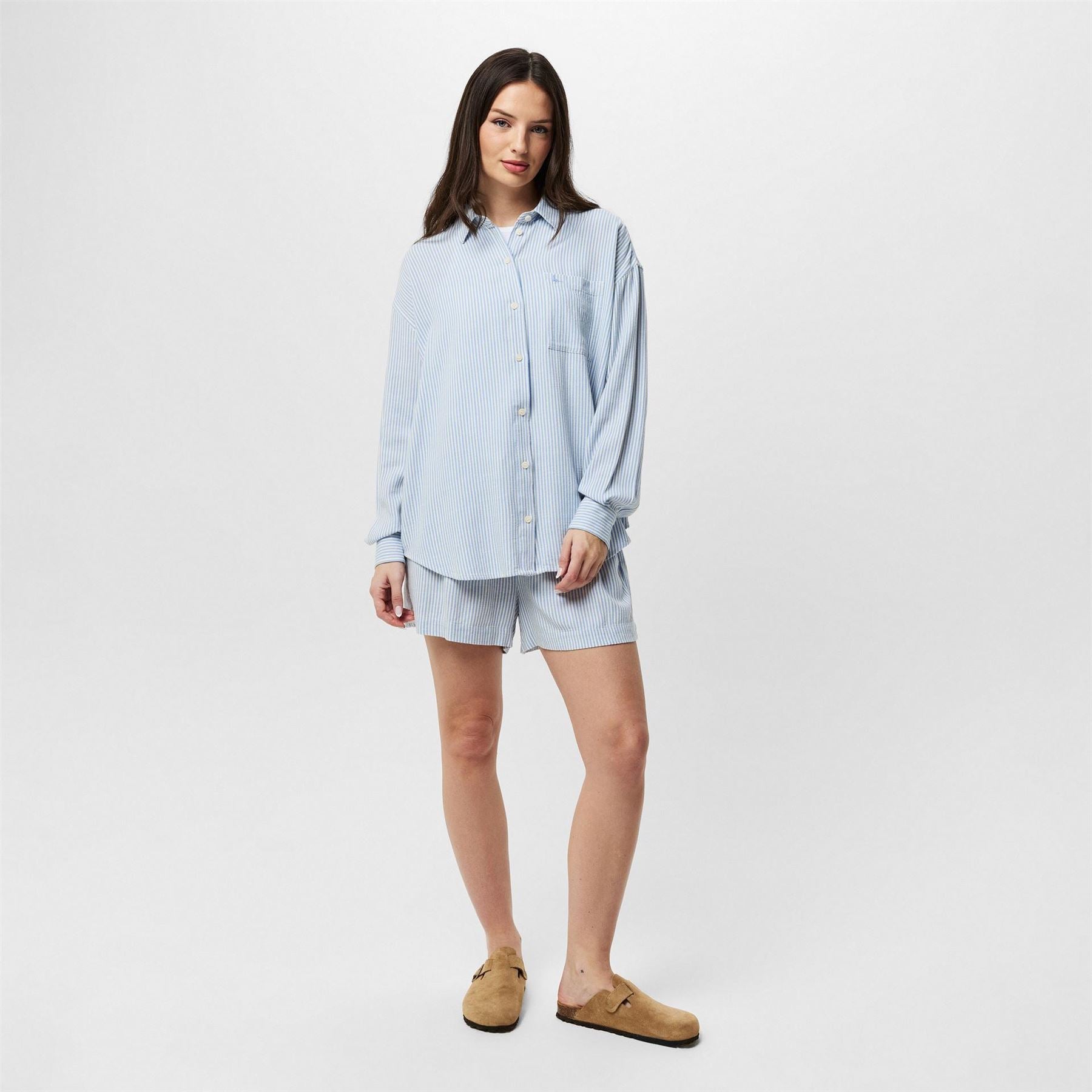 Jack Wills Oversized Linen Shirt