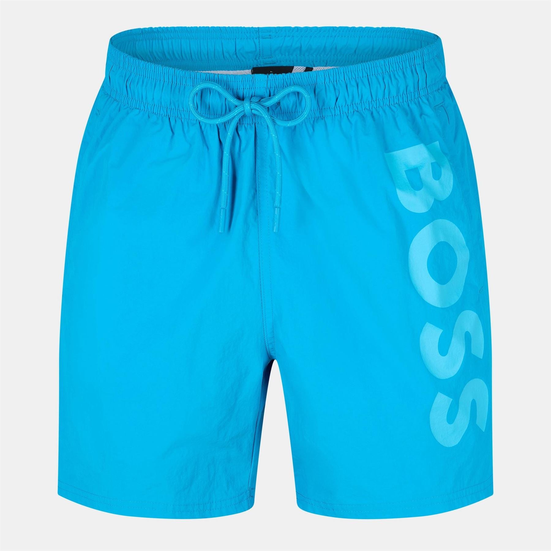 Boss Octopus Swim Shorts With Bold  Branding
