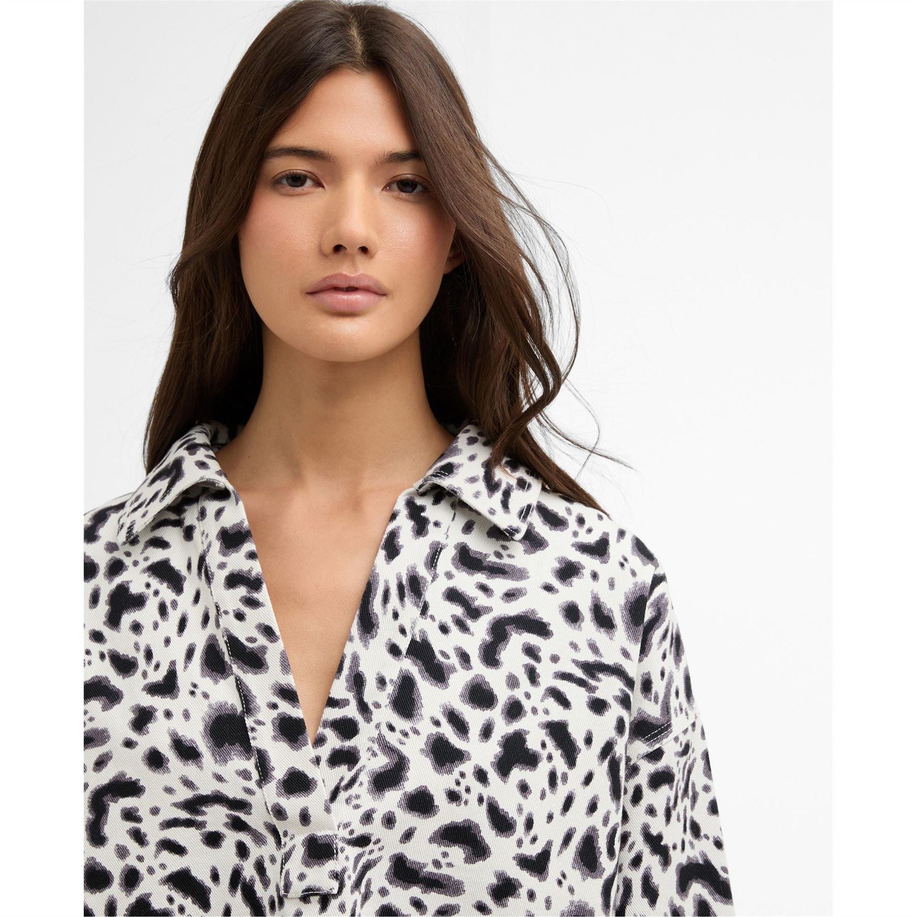 Barbour International Long Sleeve Patterned Shirt