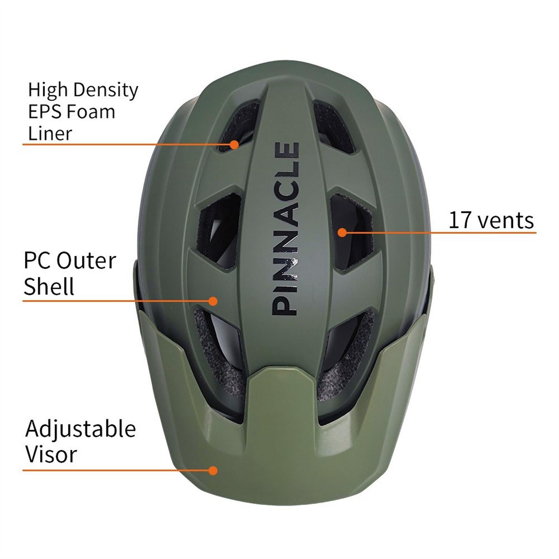 Pinnacle Mountain Bike Helmet
