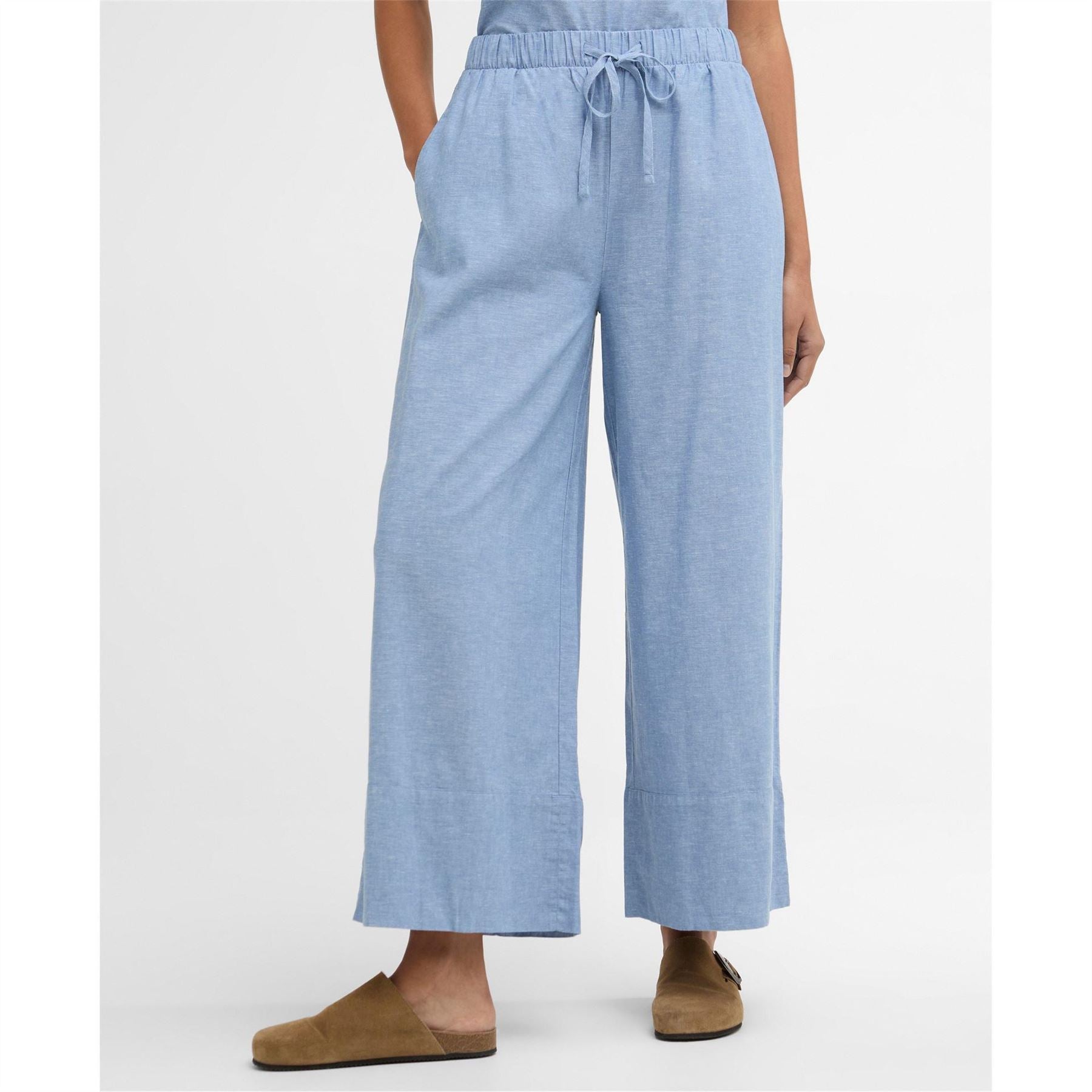 Barbour Wide Leg Trousers