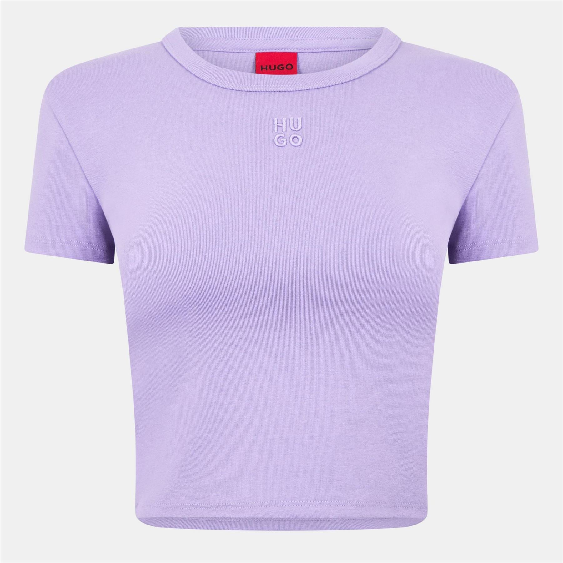 Hugo Delanor Cropped T-Shirt