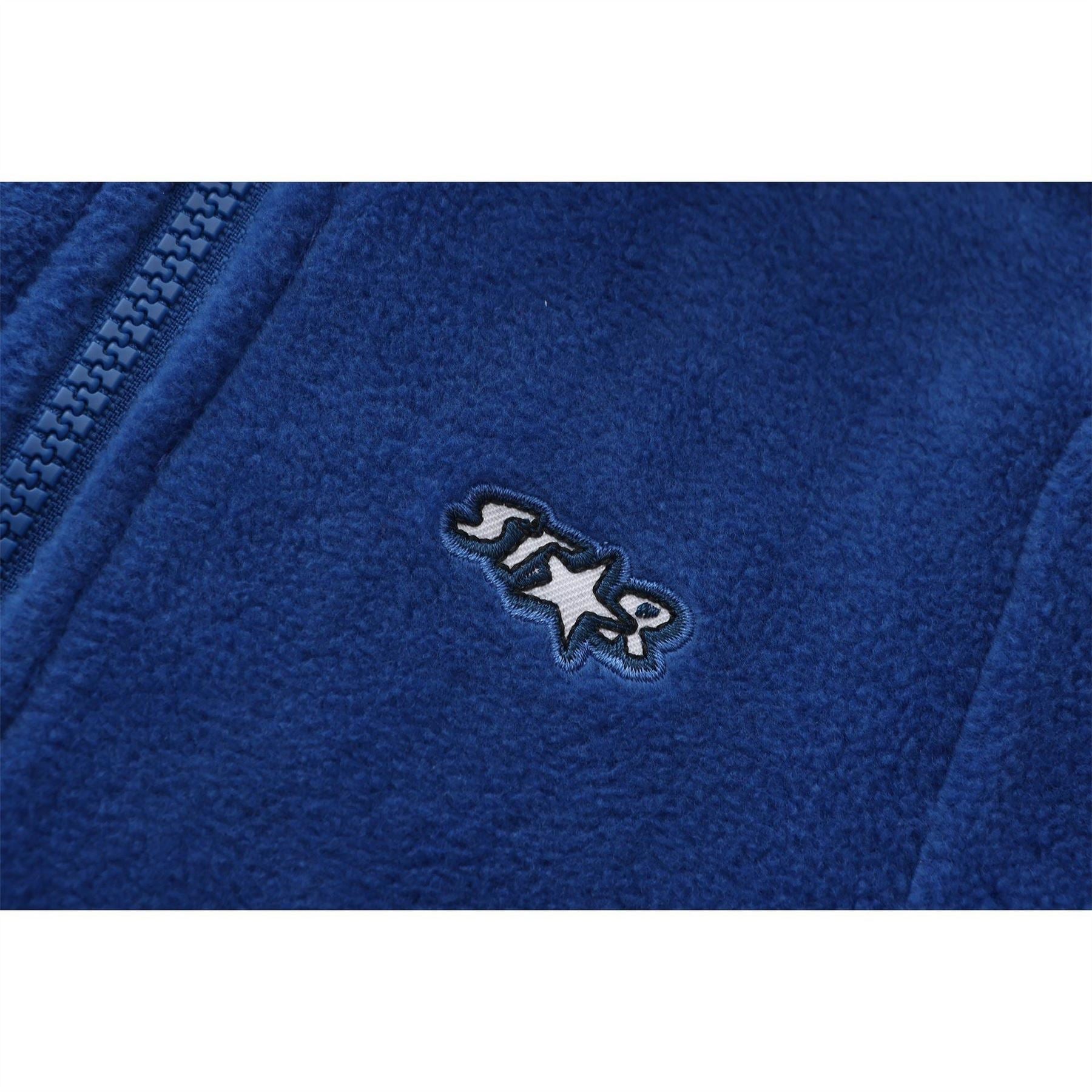 Star FulL-Zip Fleece Top Junior