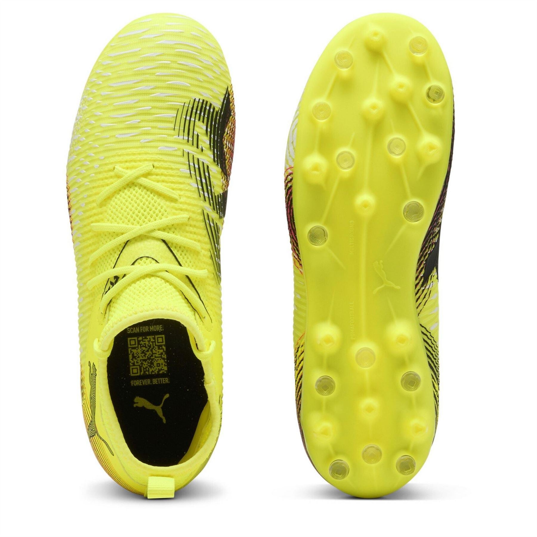 Puma Kids Future 8 Match Mg Firm Ground Football Boots