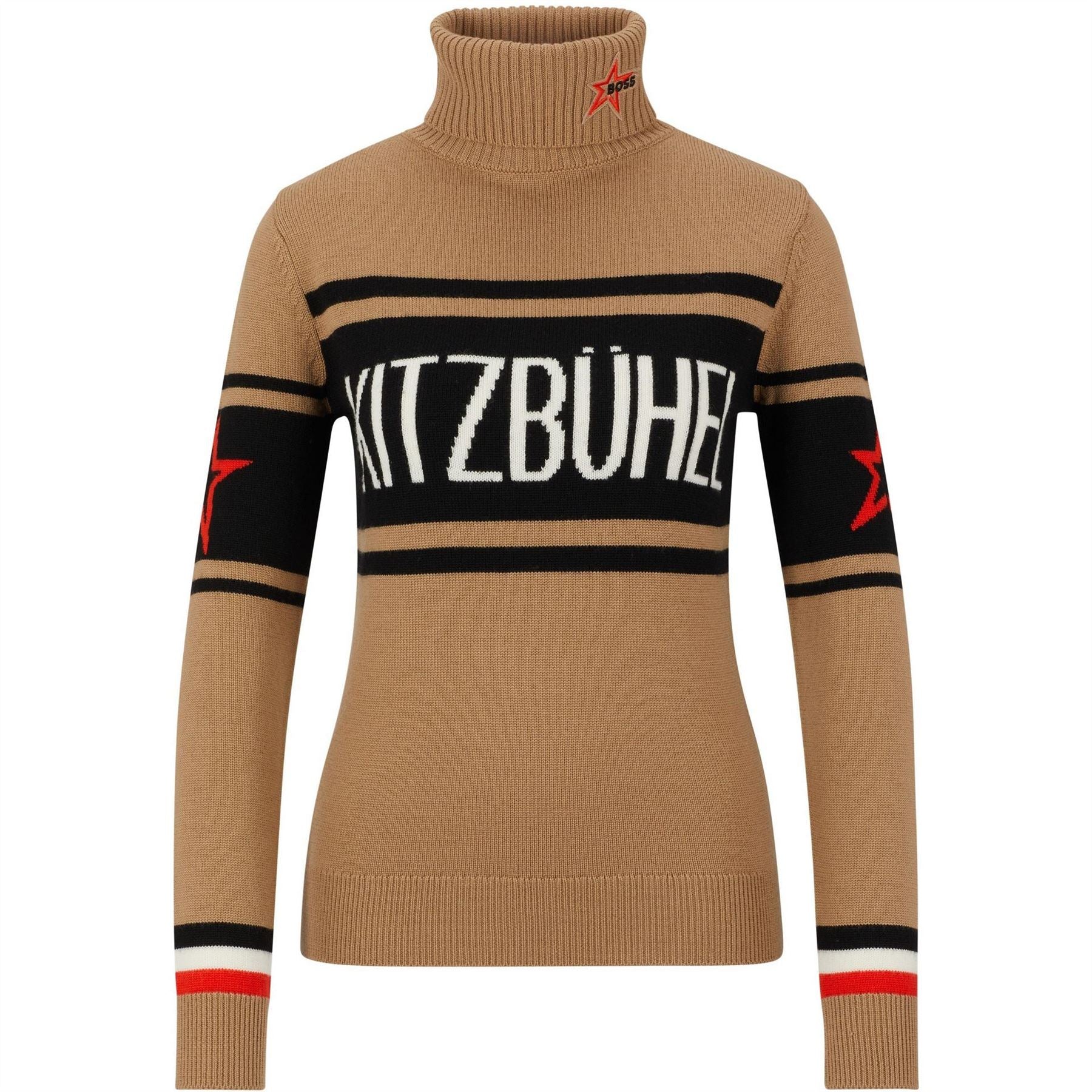 Boss Turtle Neck Long Sleeve Regular Fit Sweater