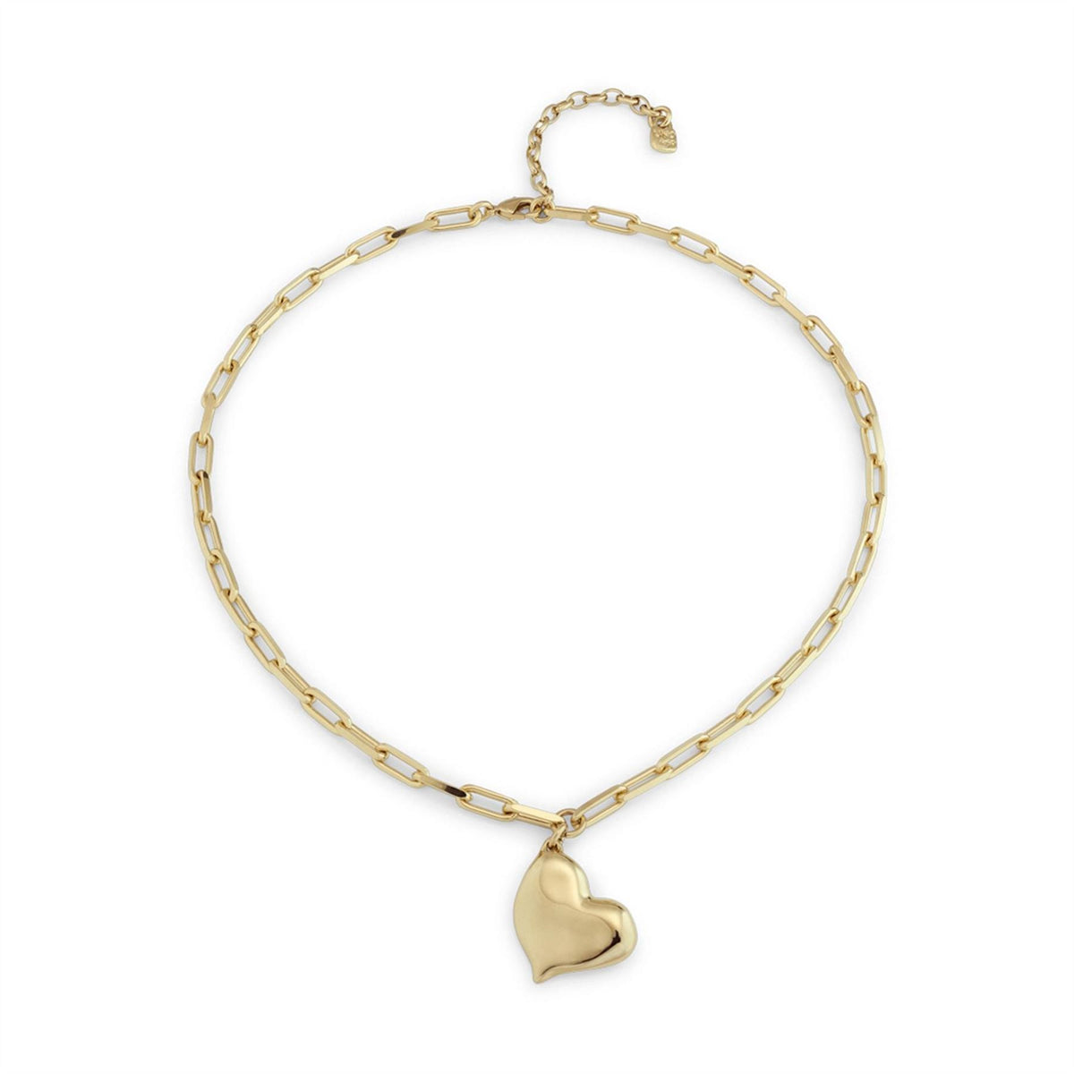 UNOde50 18k Gold Plated Heart Necklace