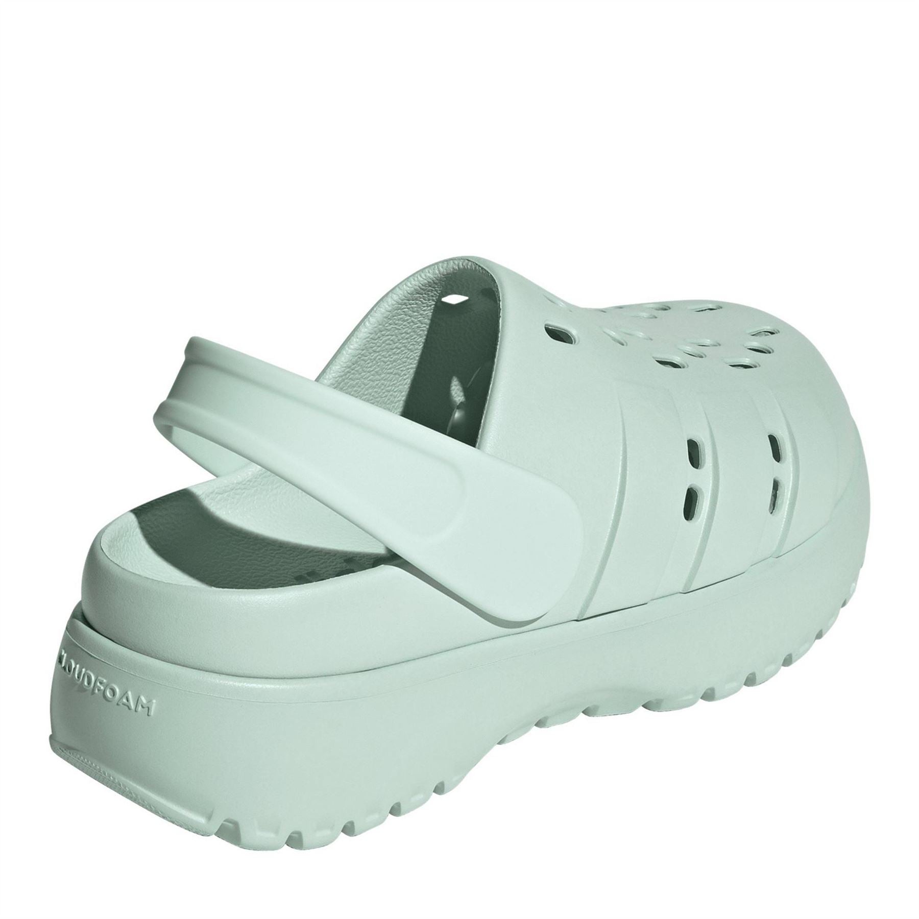 adidas Adilette Closed Toe Platform Shuv Clogs