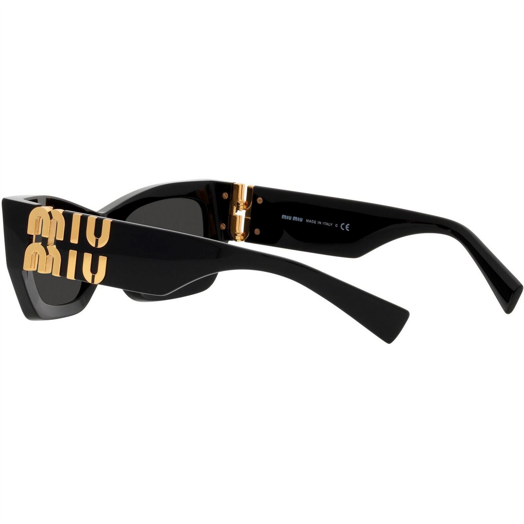Miu Miu Logo Plaque Rectangular Sunglasses