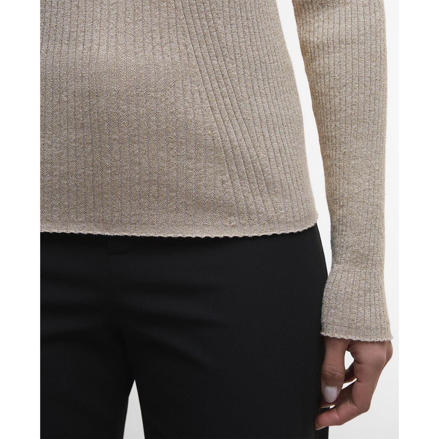 Barbour International Ribbed Jumper