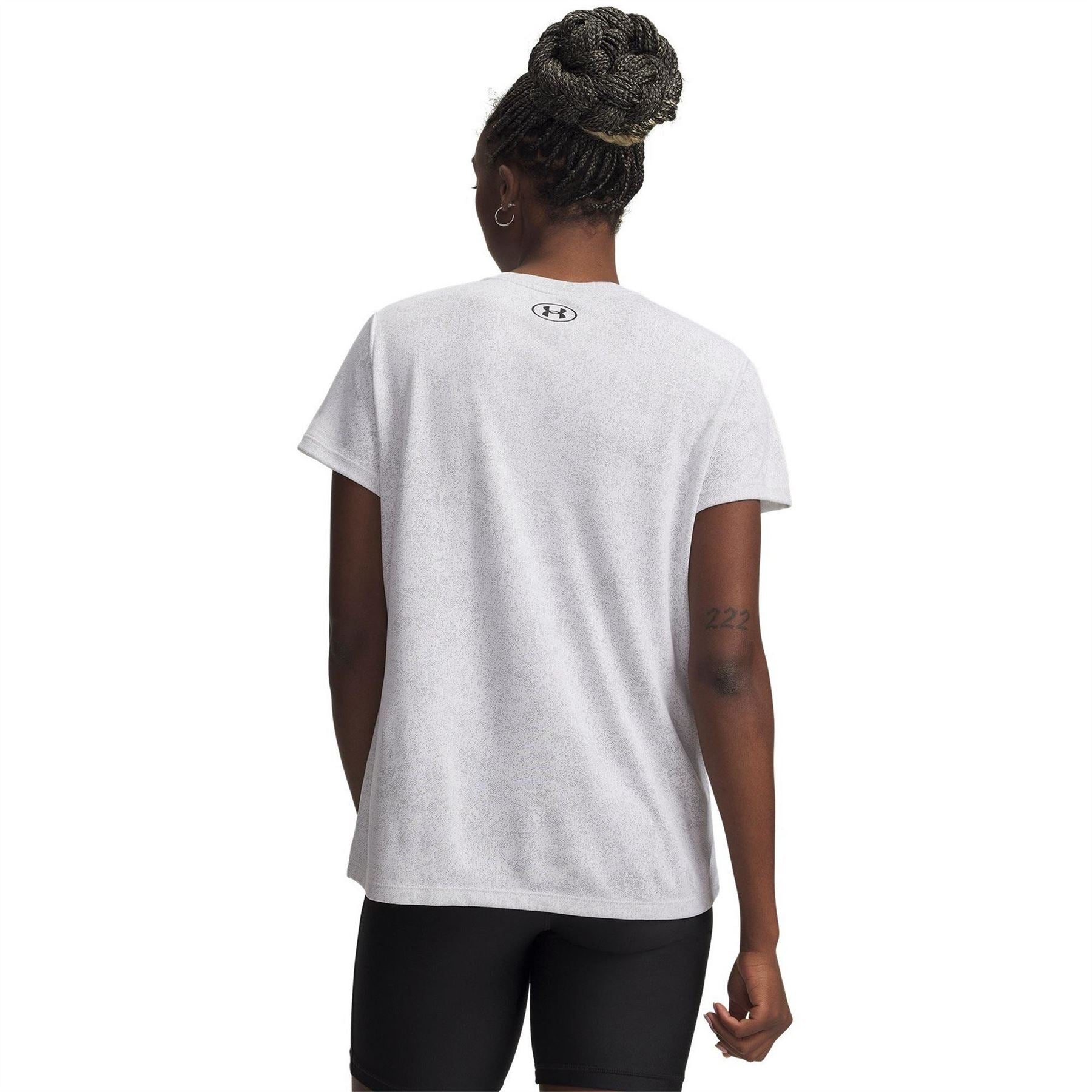 Under Armour Texture Womens Short Sleeve Performance Gym Top
