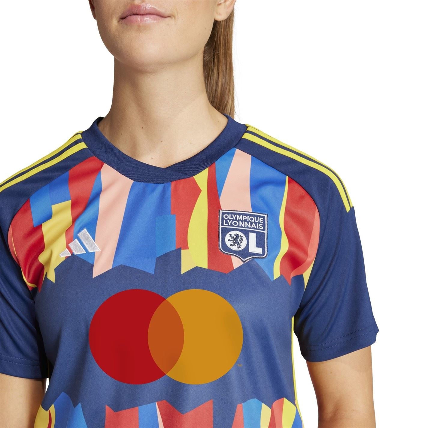 adidas Womens Olympique Lyon Third Shirt 2024 2025