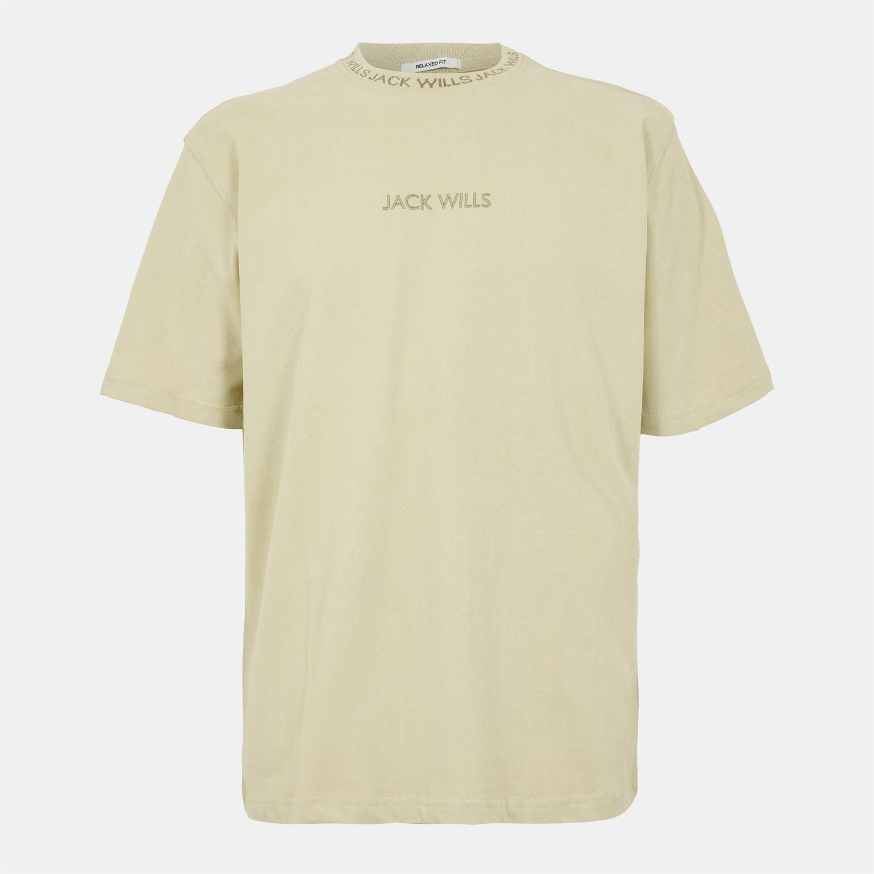 Jack Wills Mens Jacquard T-Shirt