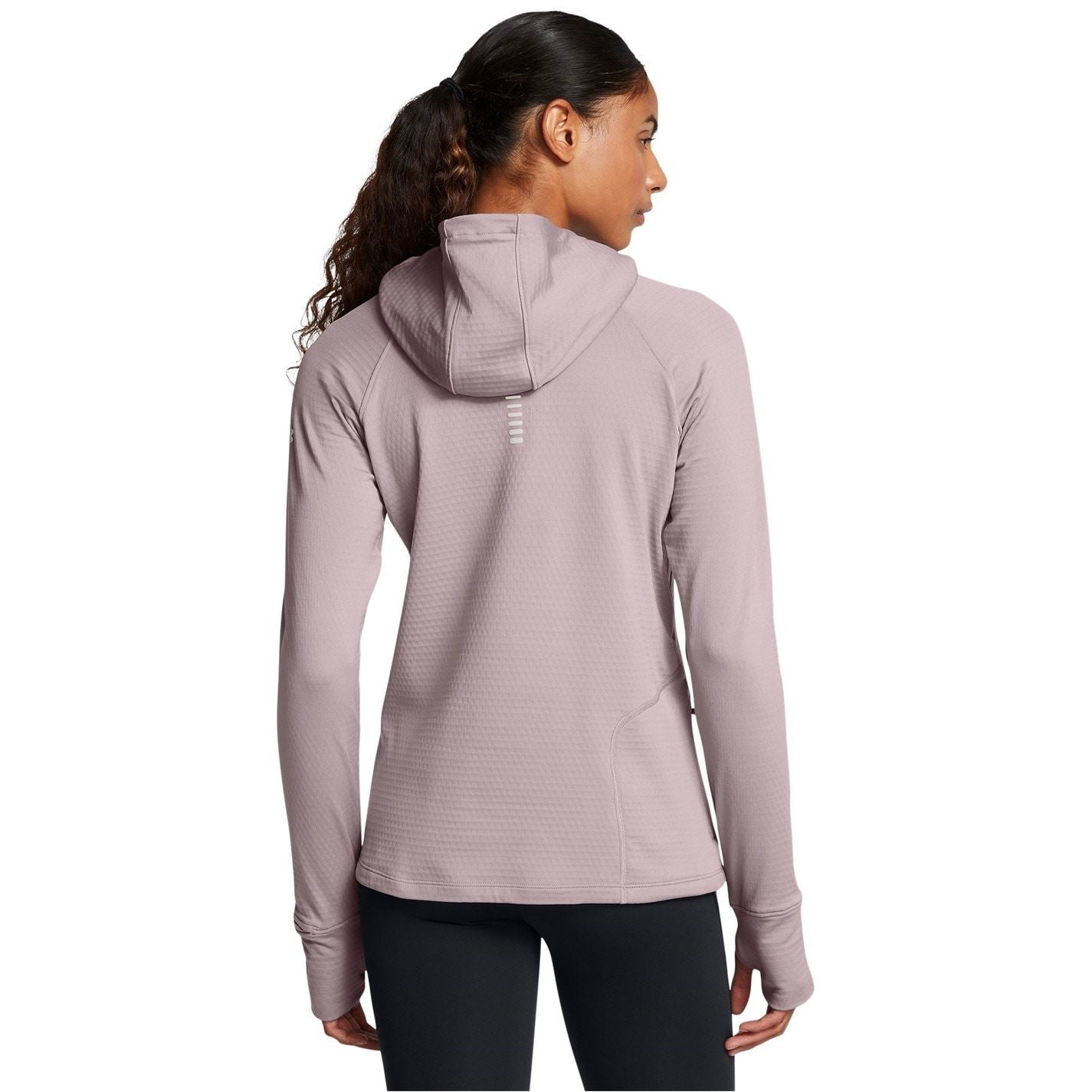 Under Armour Reflective Ribbon Raglan Sleeve Hoodie Sweatshirt