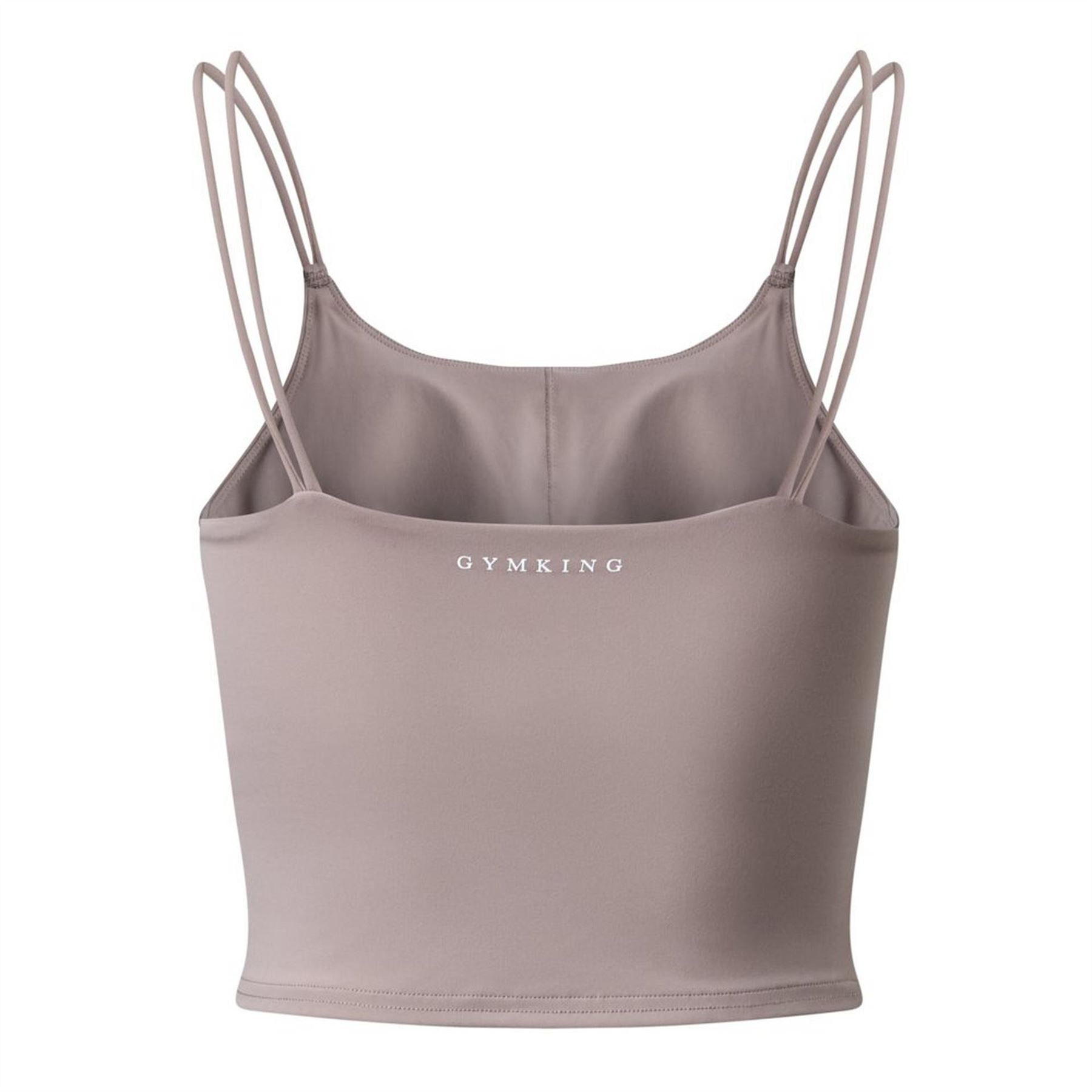 Gym King King 365 Long Line Tank   Taupe