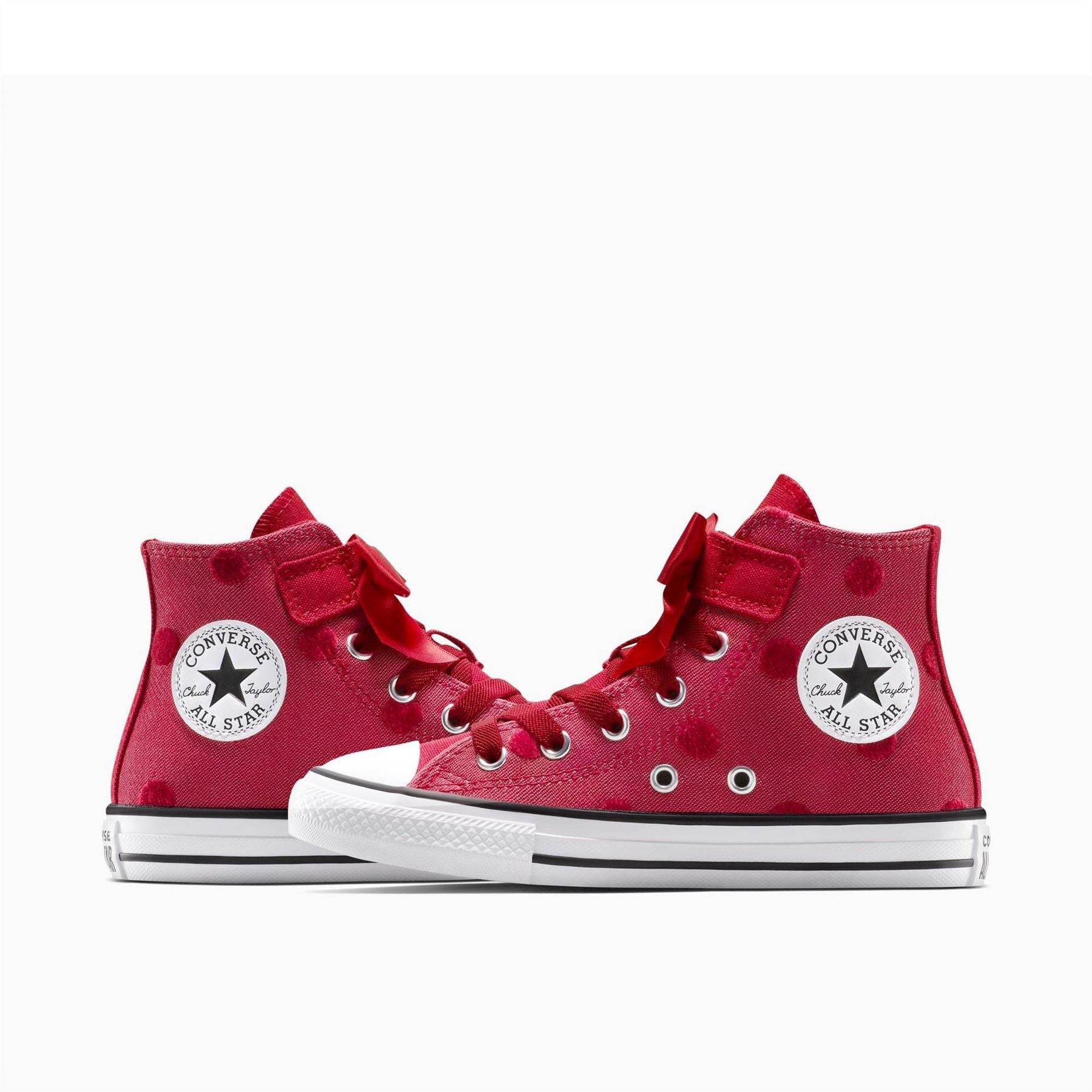 Converse Kids Chuck Taylor All Star Bow Canvasas High Top Trainers
