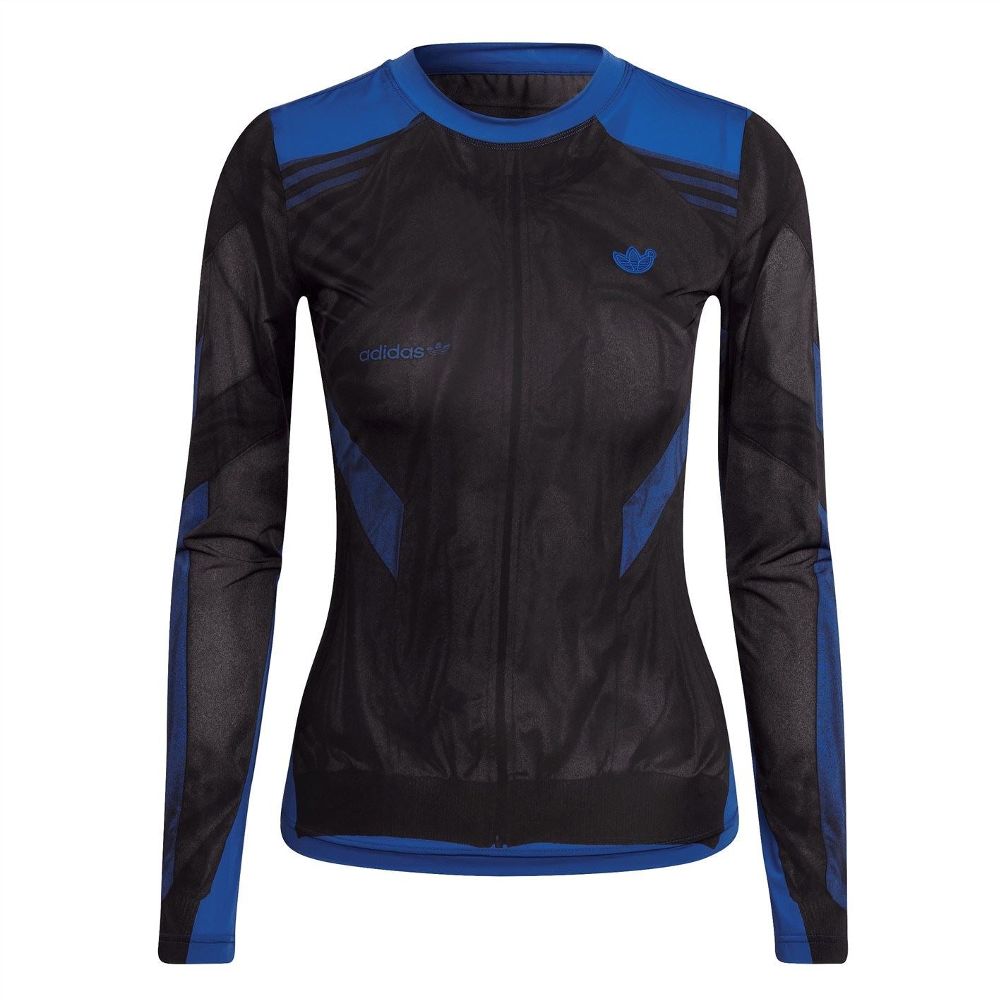 adidas Originals Regular Fit Crew Neck Long Sleeve T-Shirt