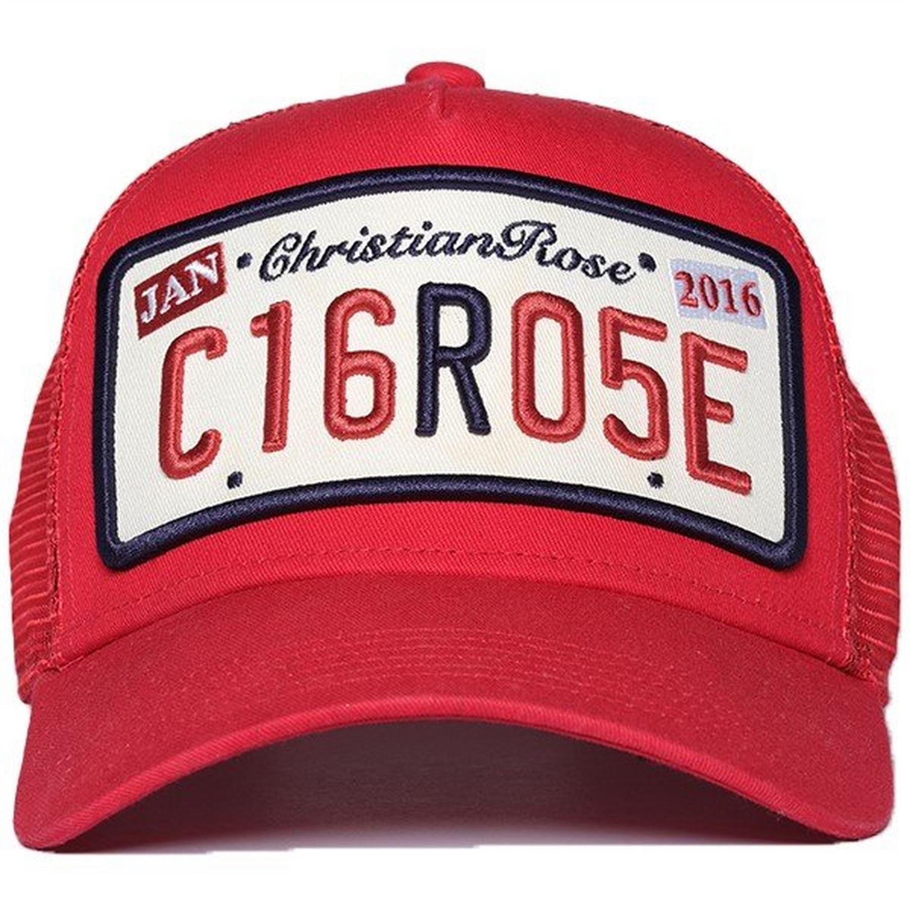 Christian Rose Private Plate Trucker Cap