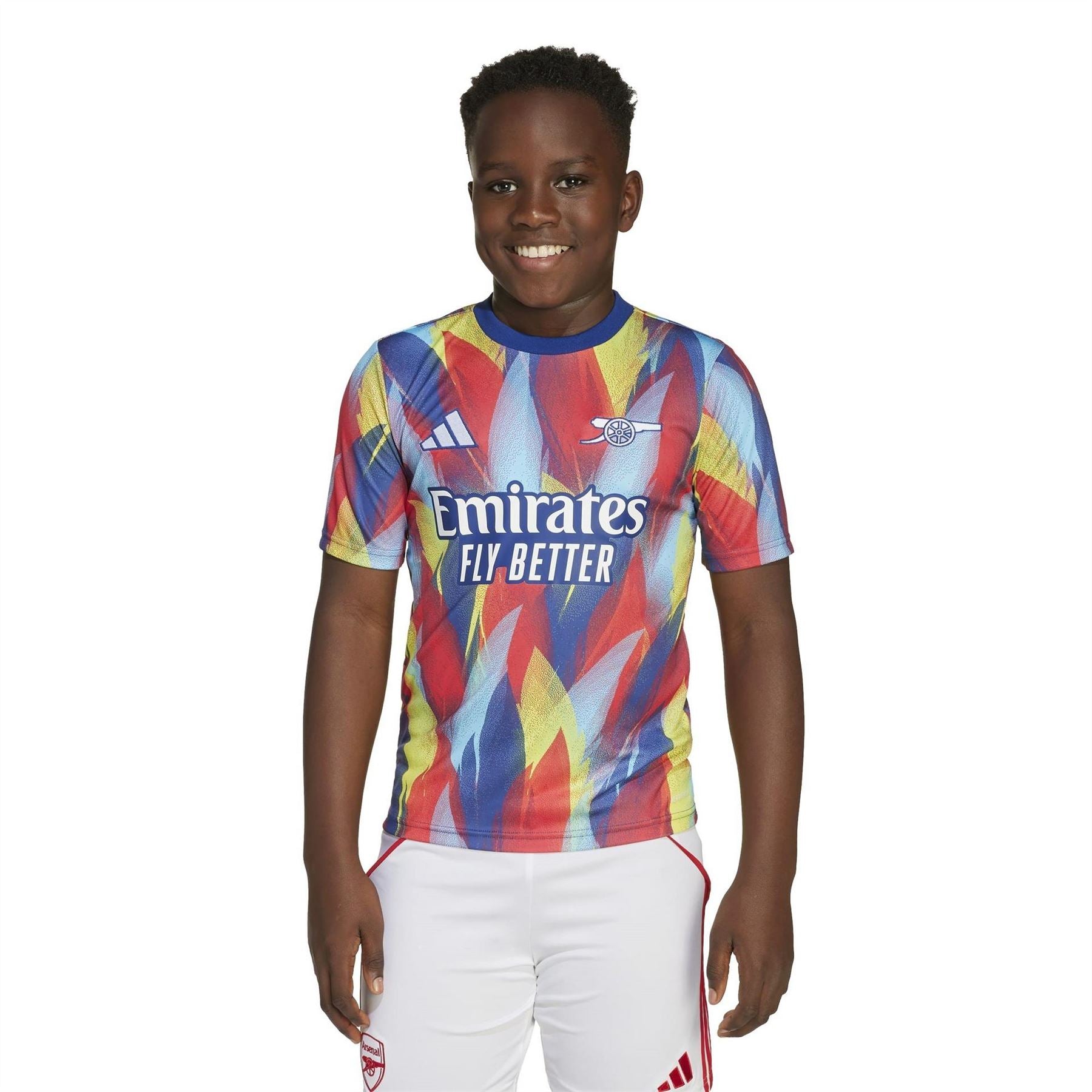 adidas Arsenal Pre Match Shirt 2025 2026 Juniors