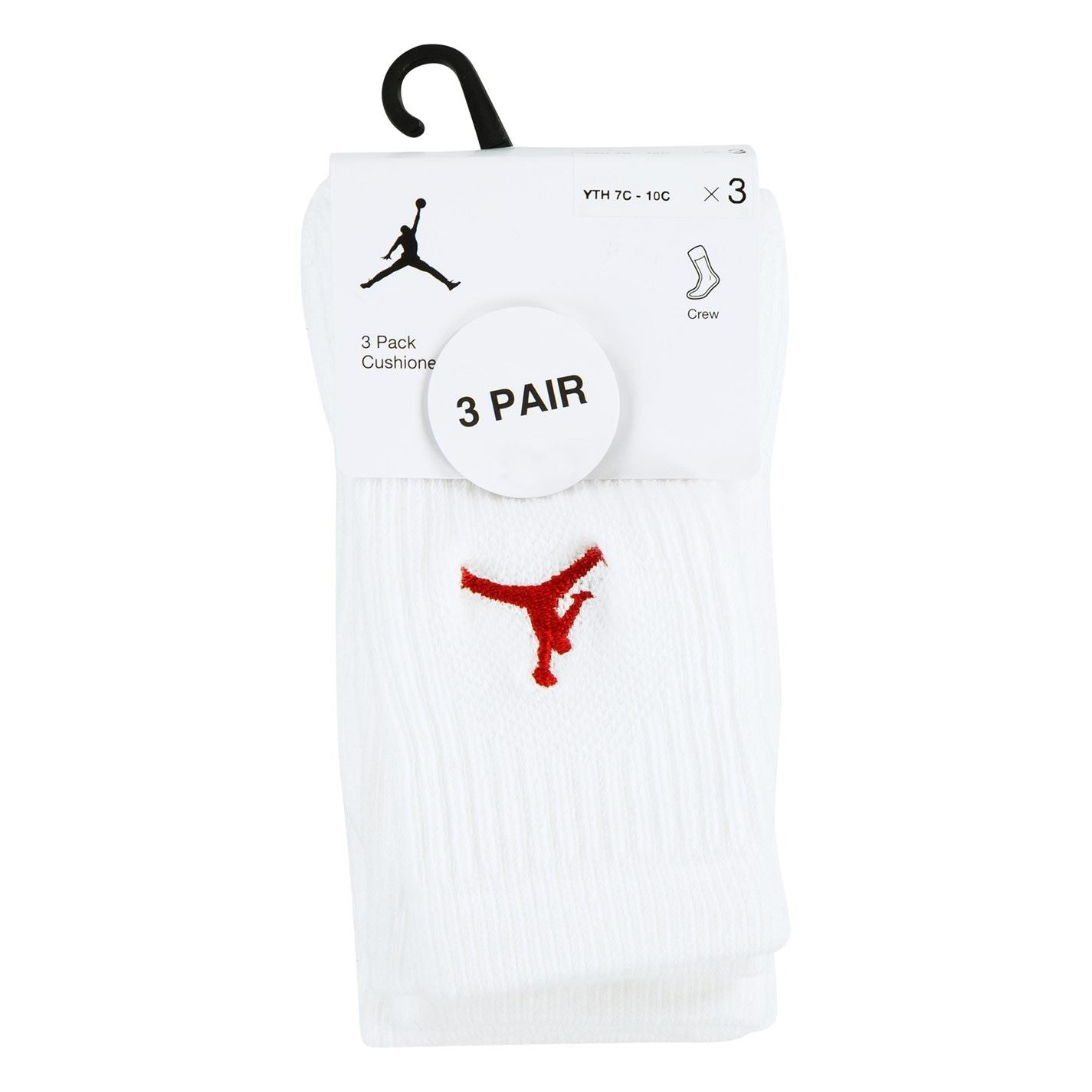 Air Jordan 3 Pack Crew Socks Juniors