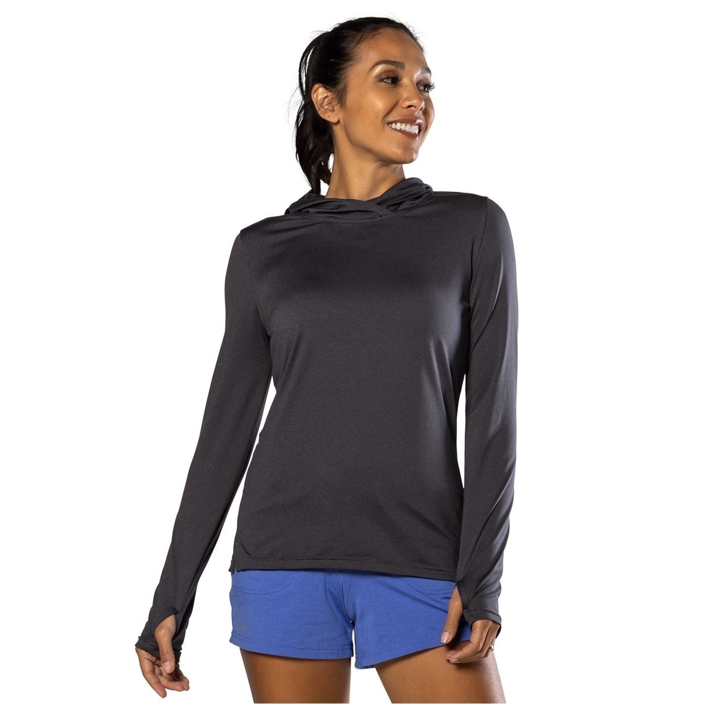 Nathan 365 Regular Fit Thumb Hole Sleeve Sweatshirt