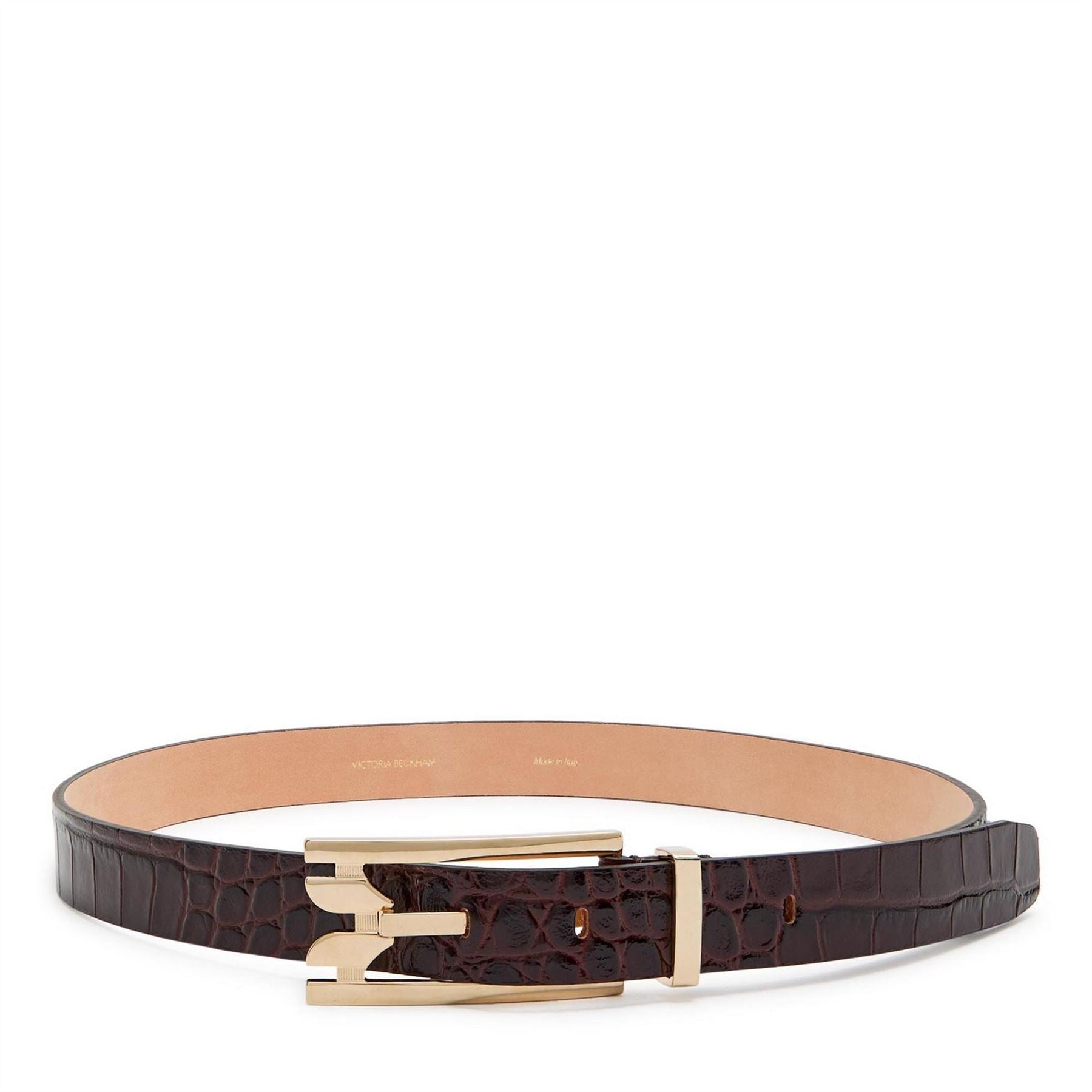 Victoria Beckham Pin Buckle Belt 2.5cm C