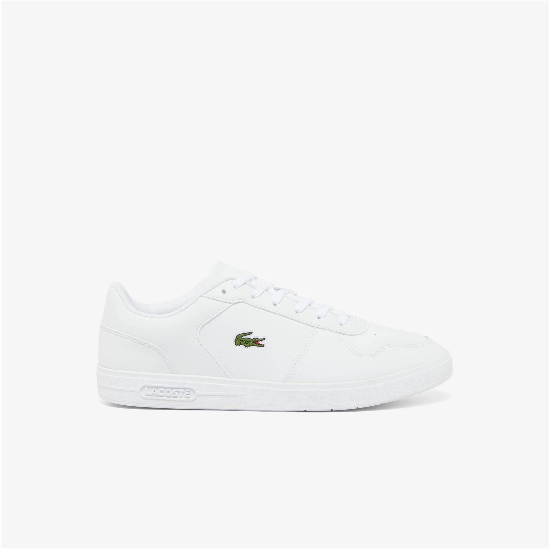 Lacoste T Base Leather Low Top Trainers