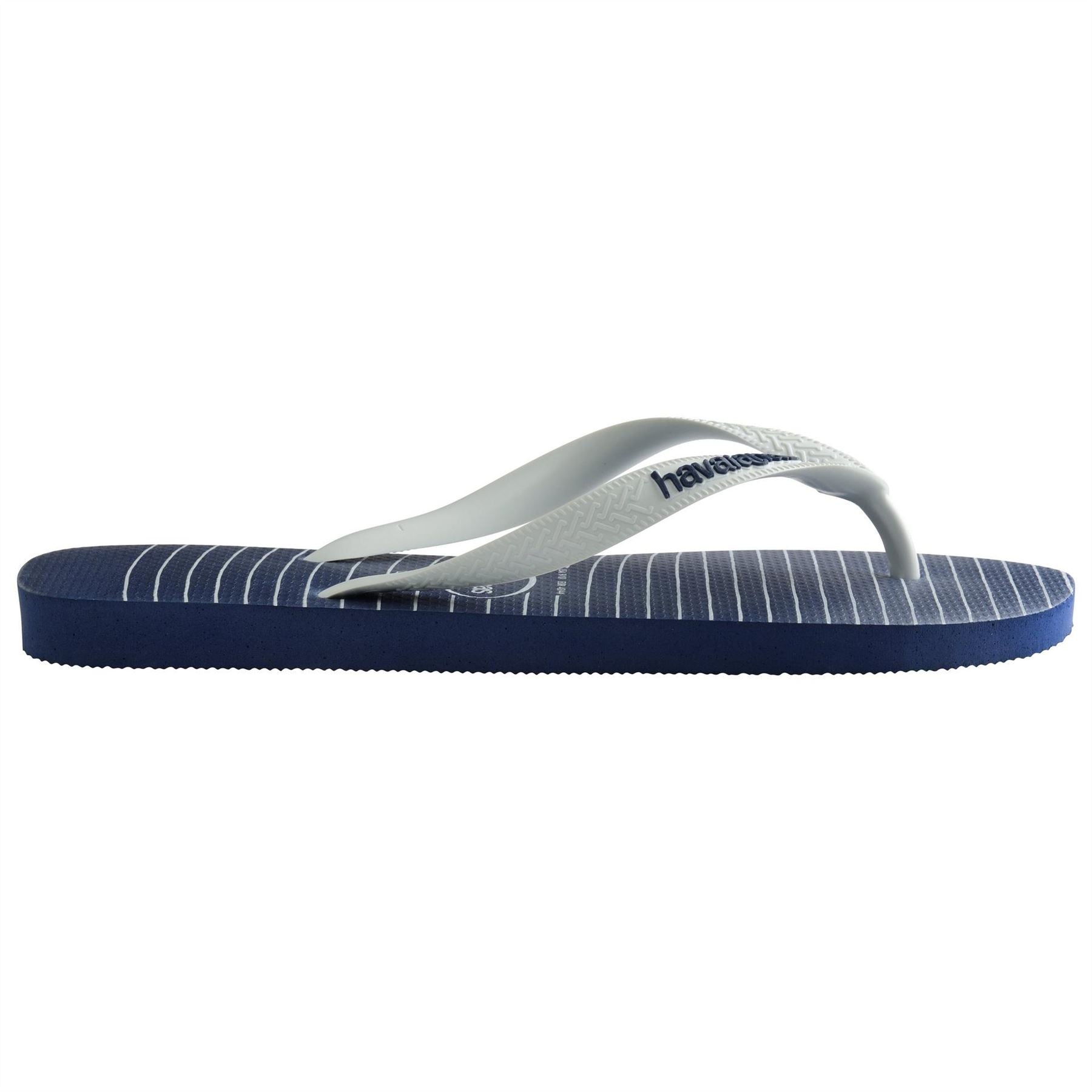 Havaianas Mens Hav. Top Nautical Navy Blue White N Flip Flops
