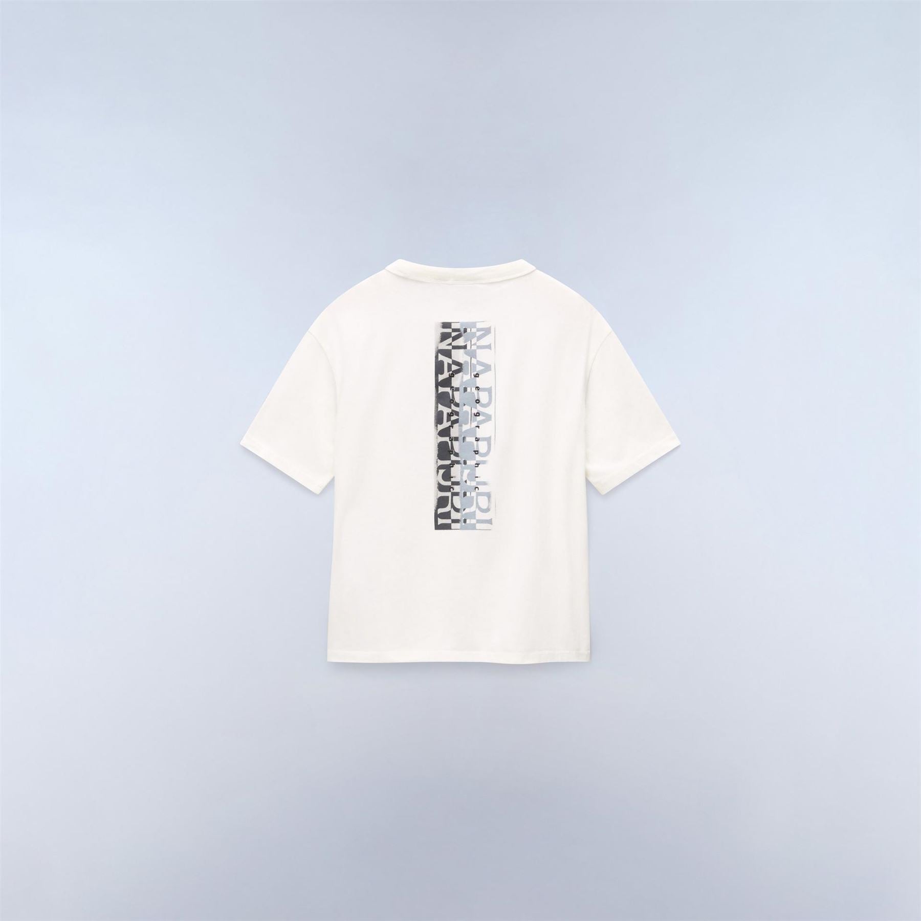 Napapijri Junior Back Print Crew Neck T-Shirt