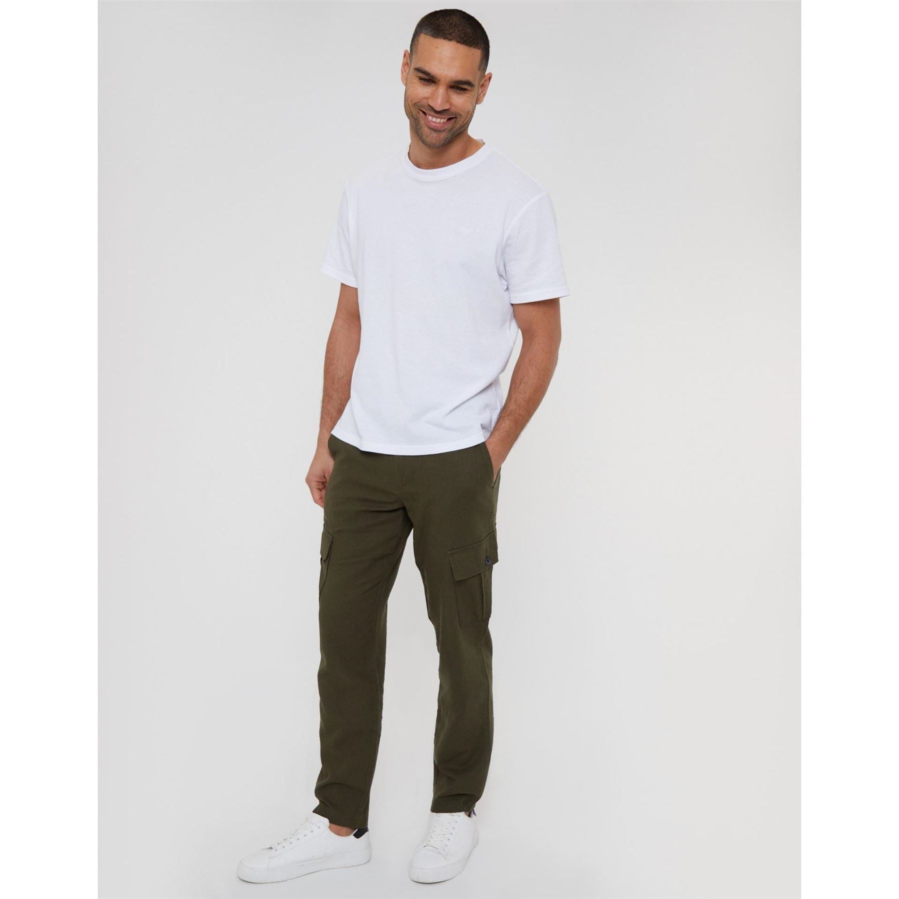 Threadbare Rmsy Solid Patterned Straight Cargo