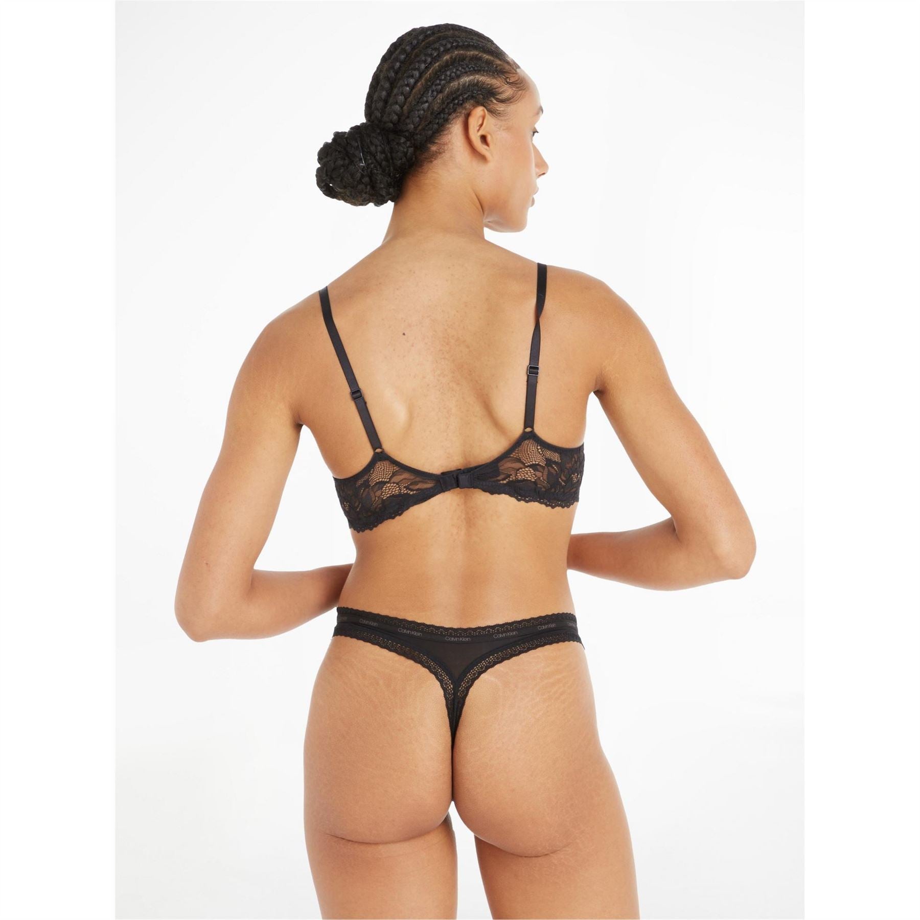 Calvin Klein Comfort Floral Plunge Bra