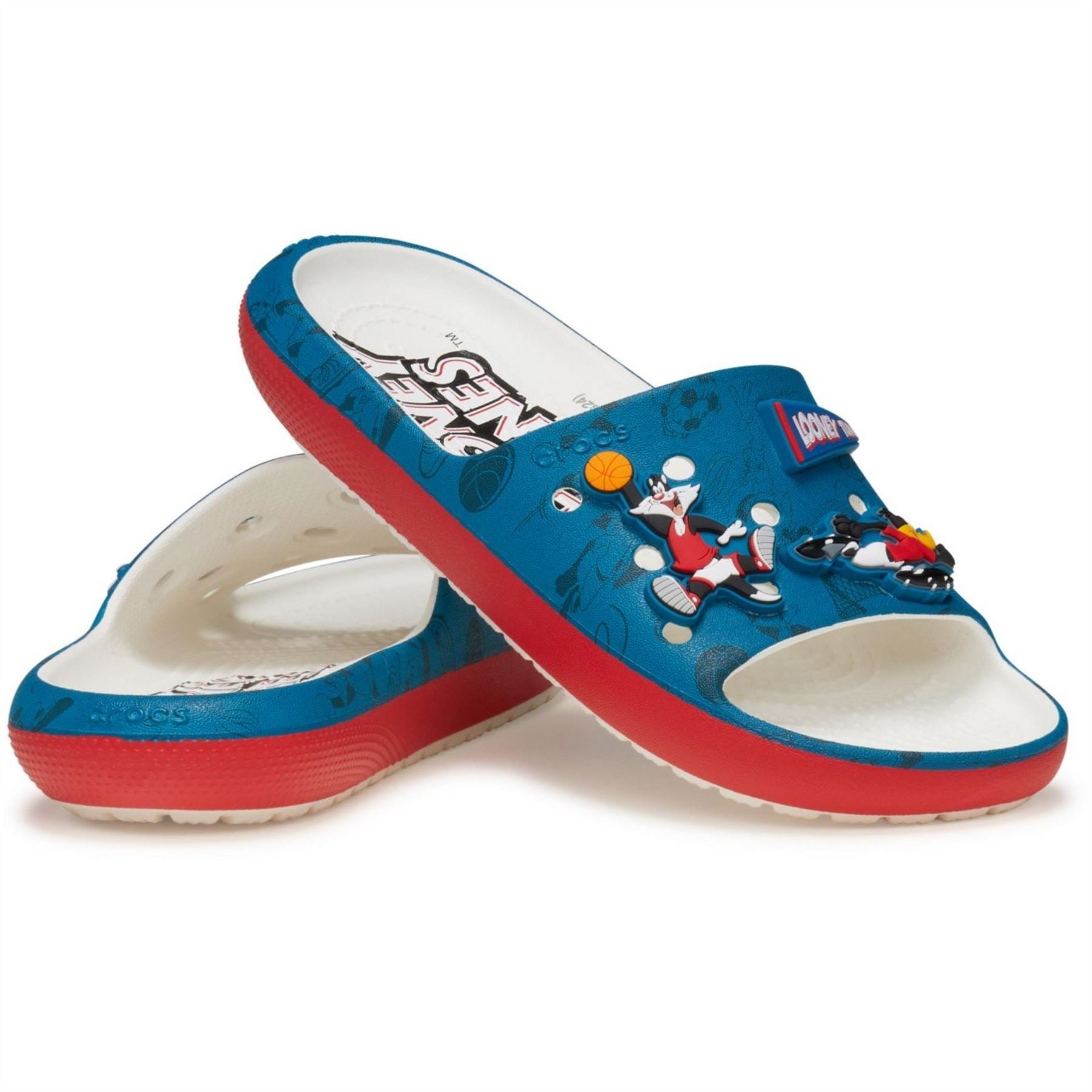 Crocs Kids Looney Tunes Pool Sliders