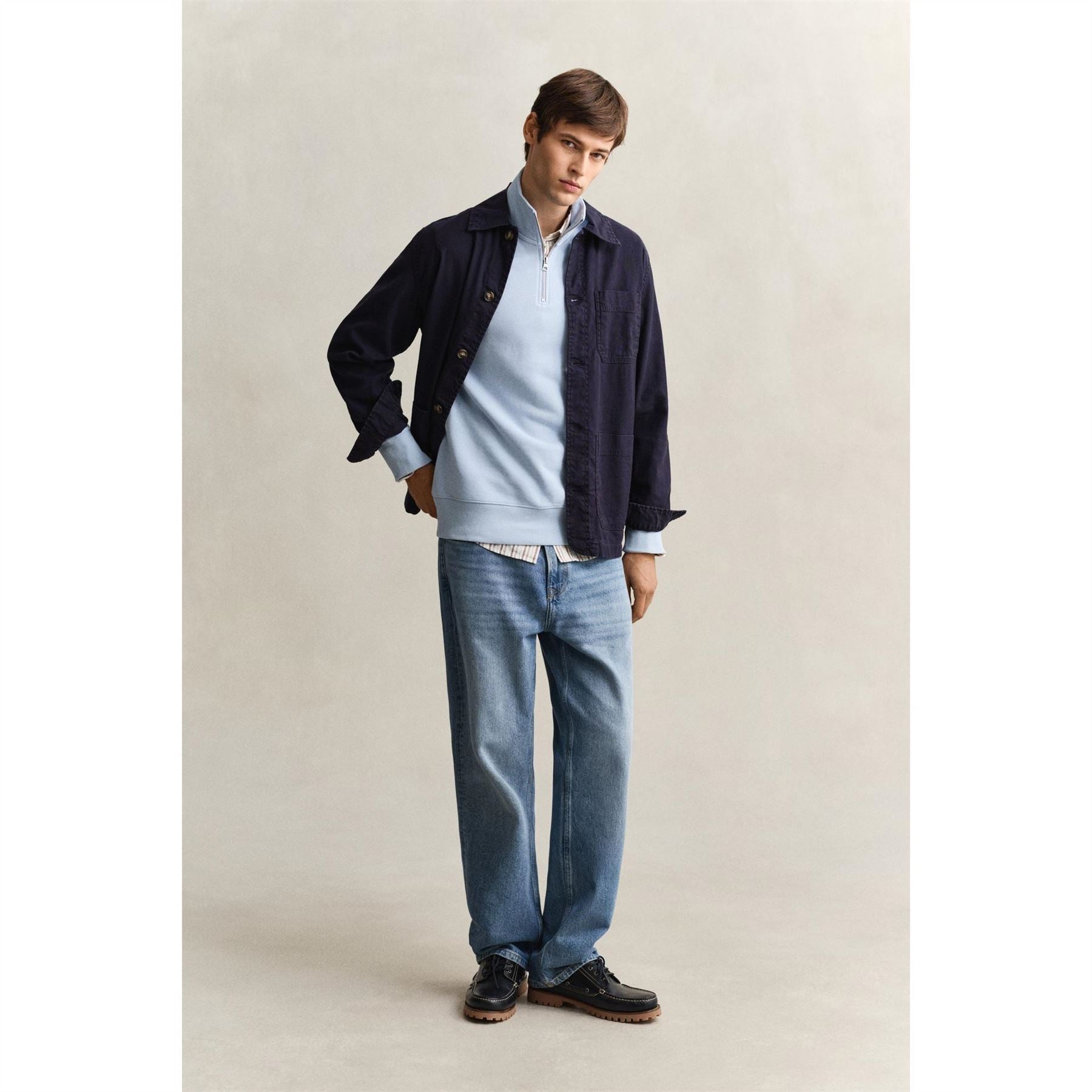 Gant Half Zip Sweatshirt