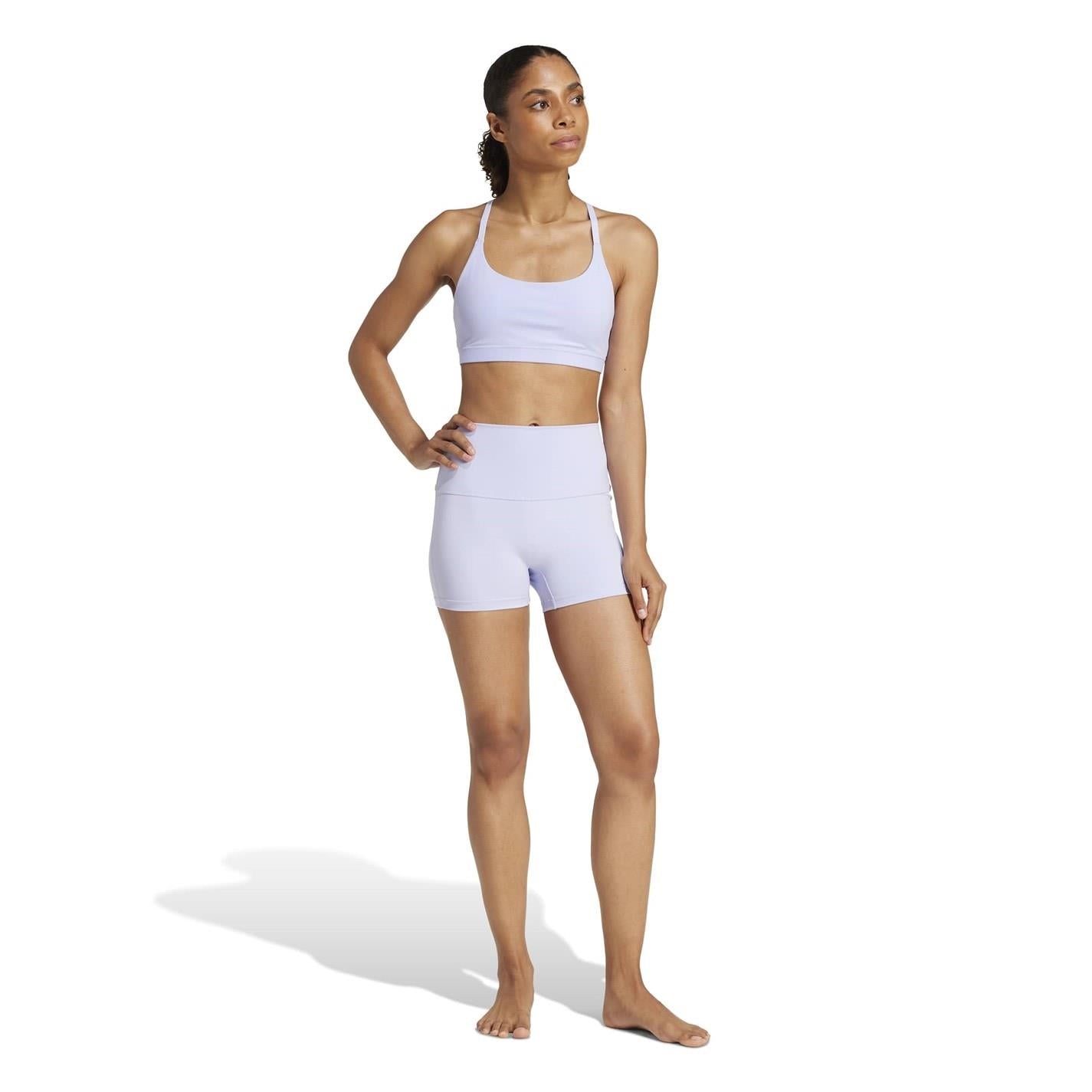 adidas All Me Cross Back Scoop Neck Sports Bra