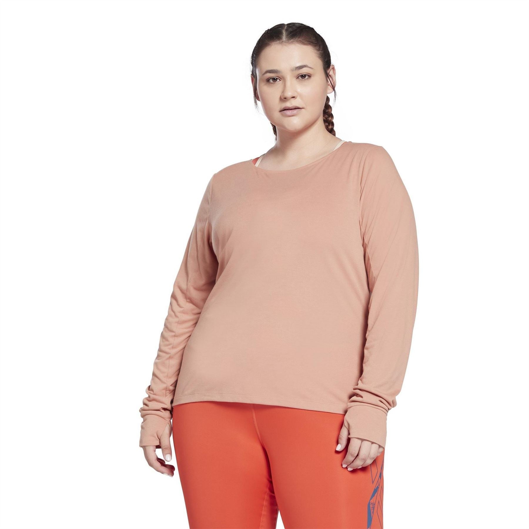 Reebok Womens Workout Ready Supremium Long Sleeve Top T Long Sle Gym