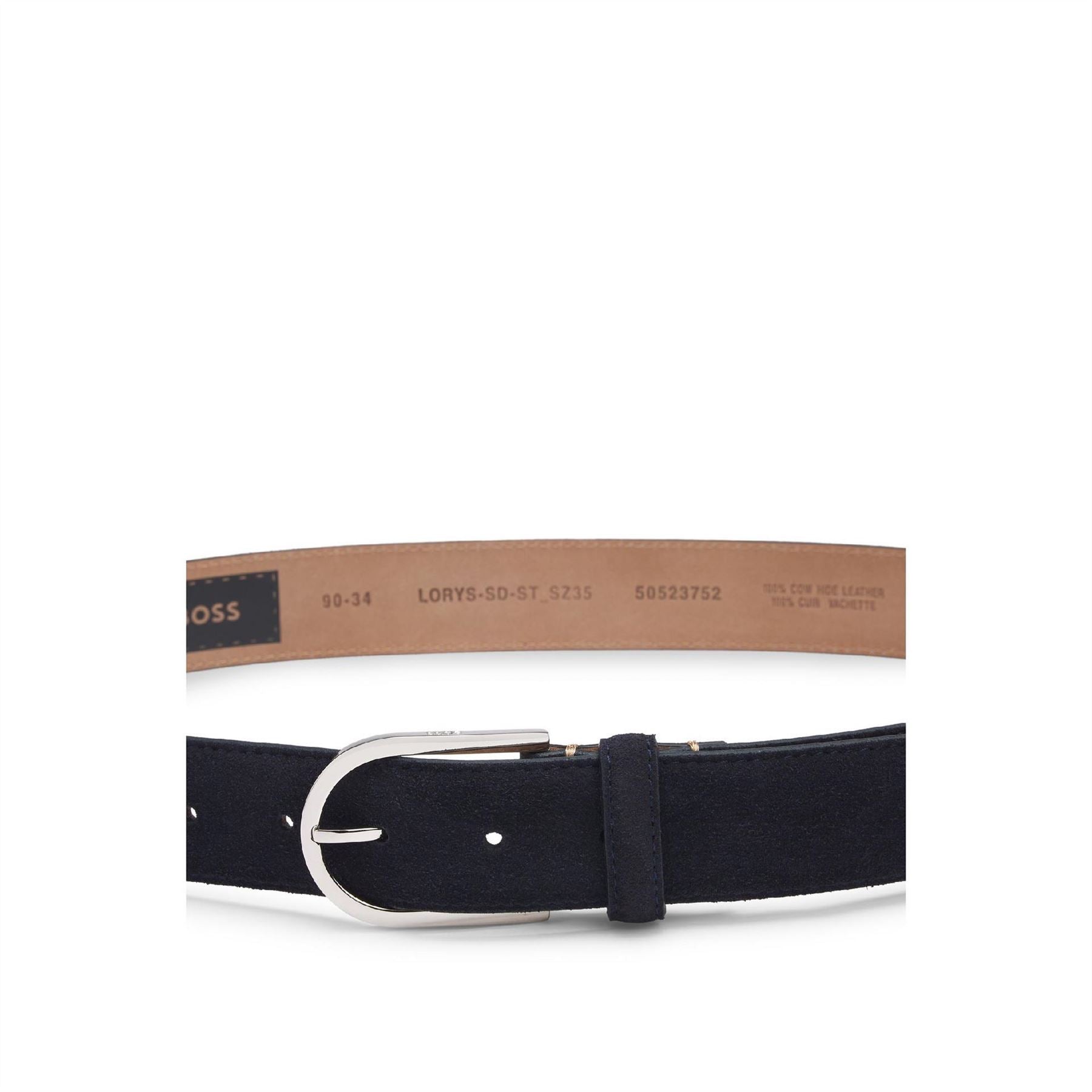 Boss Lorys Sd St Sz35 10243436 01 Leather Belt Mens