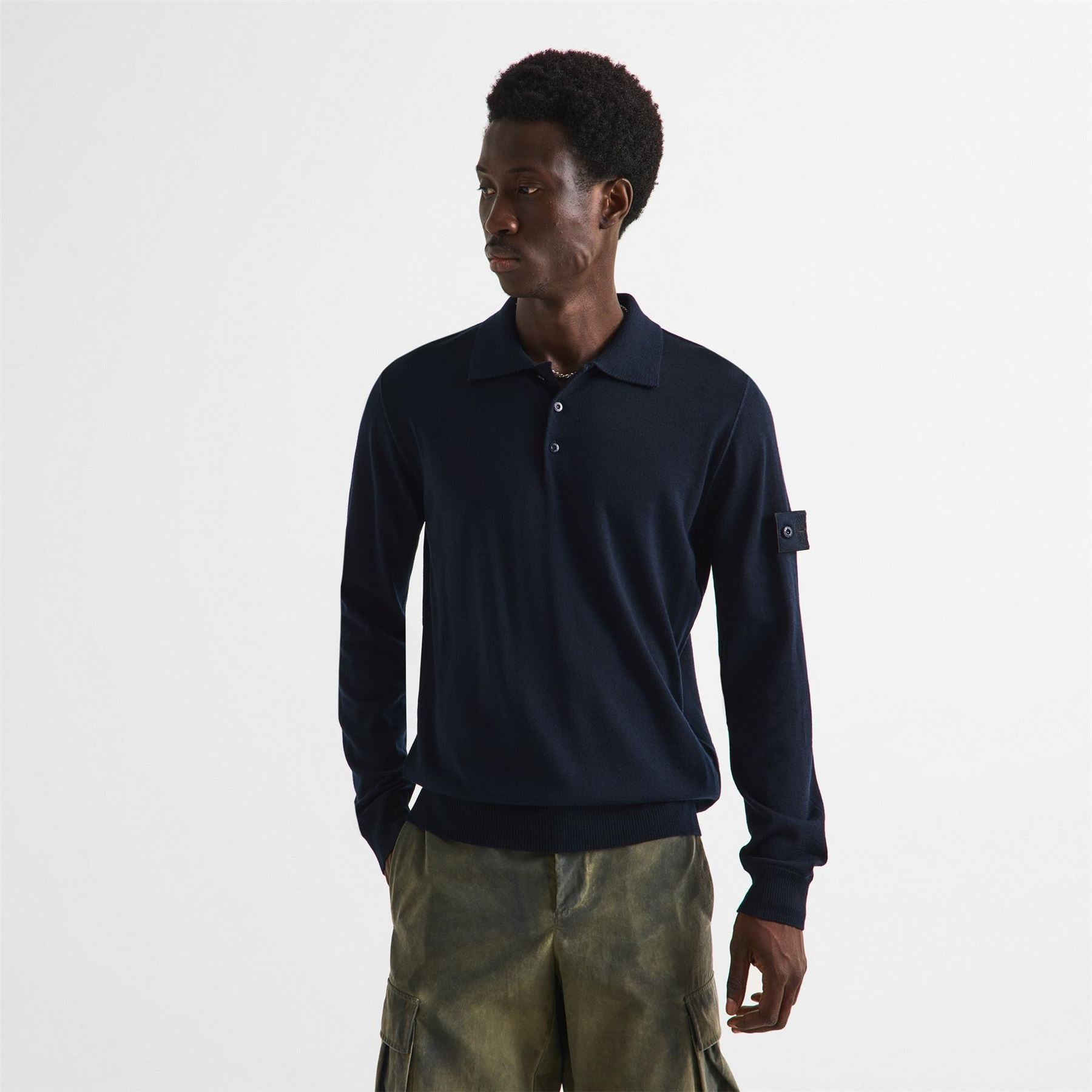 Stone Island Gh Ls Polo