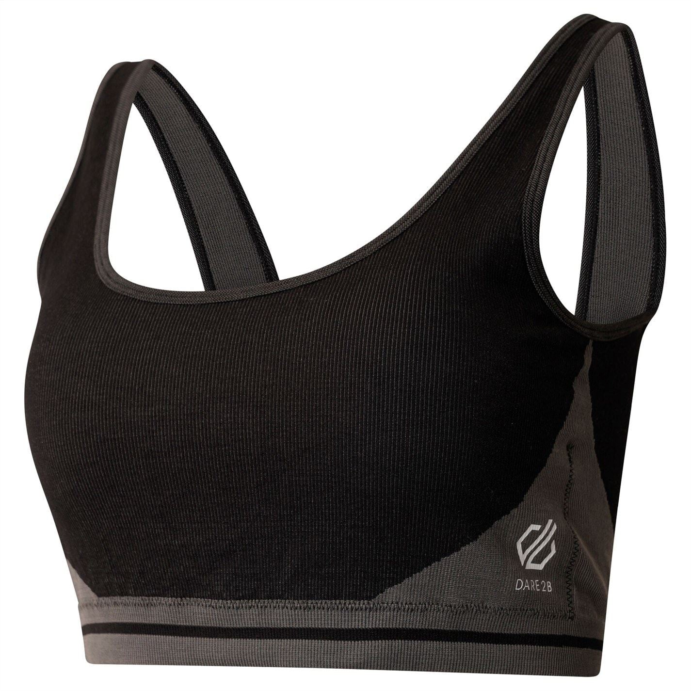 Dare 2b Cropped Scoop Neck Slim Fit Bra