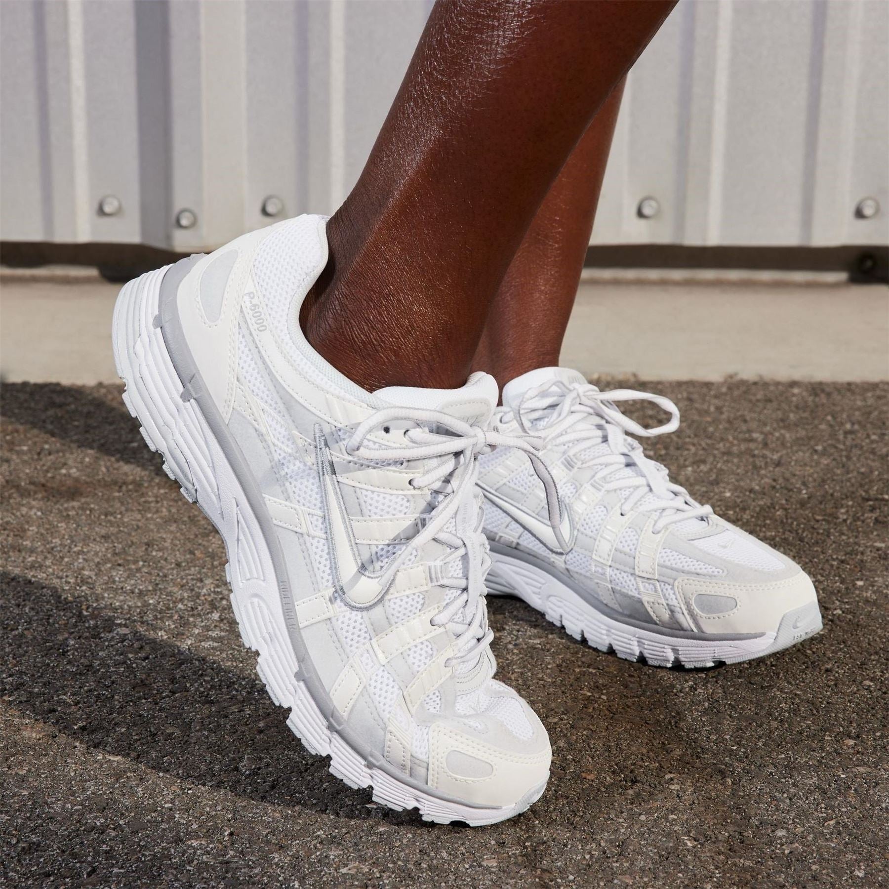 Nike P 6000 Low Top Lace-Up Sneakers