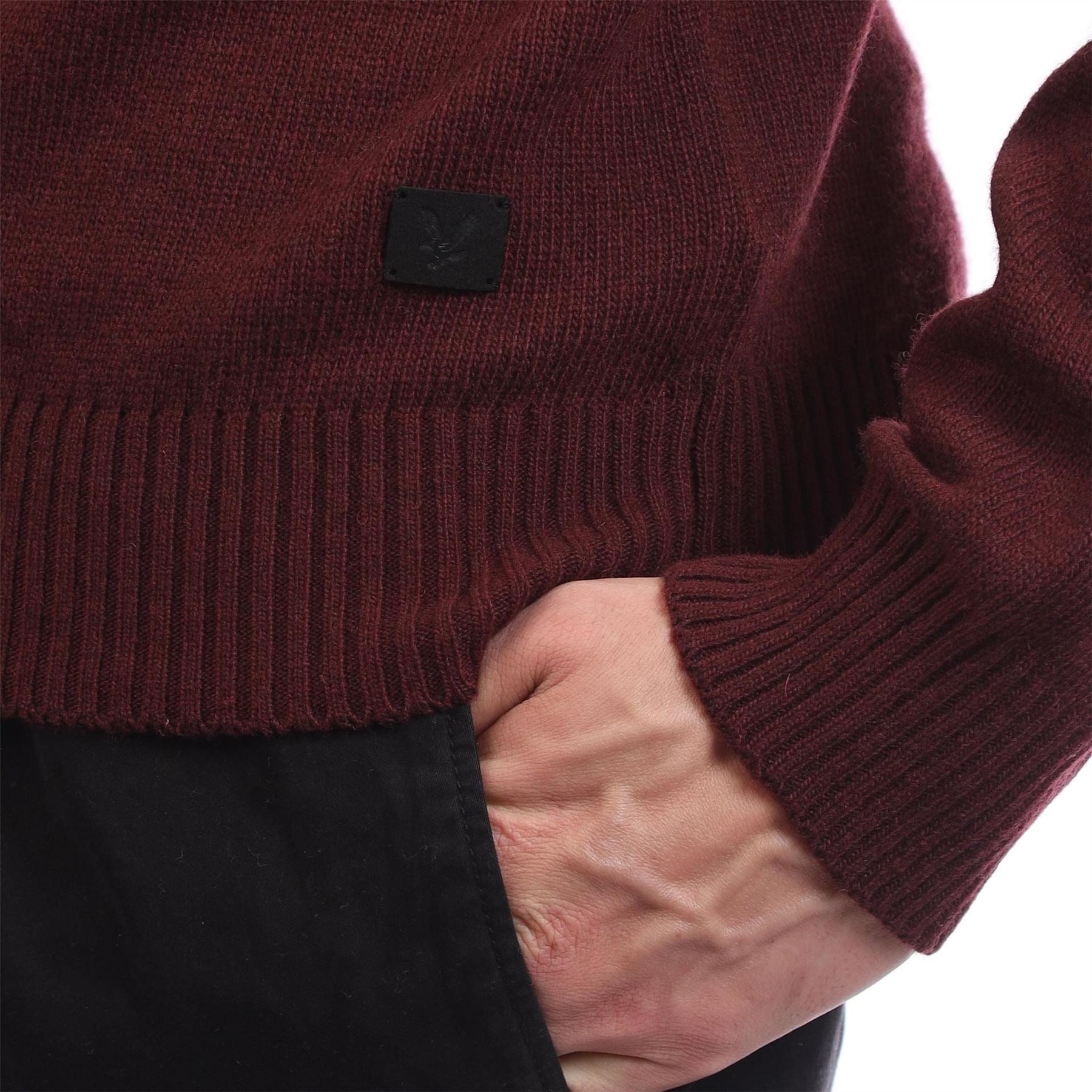 Lyle and Scott Sleeve Quarter Zip Jumper