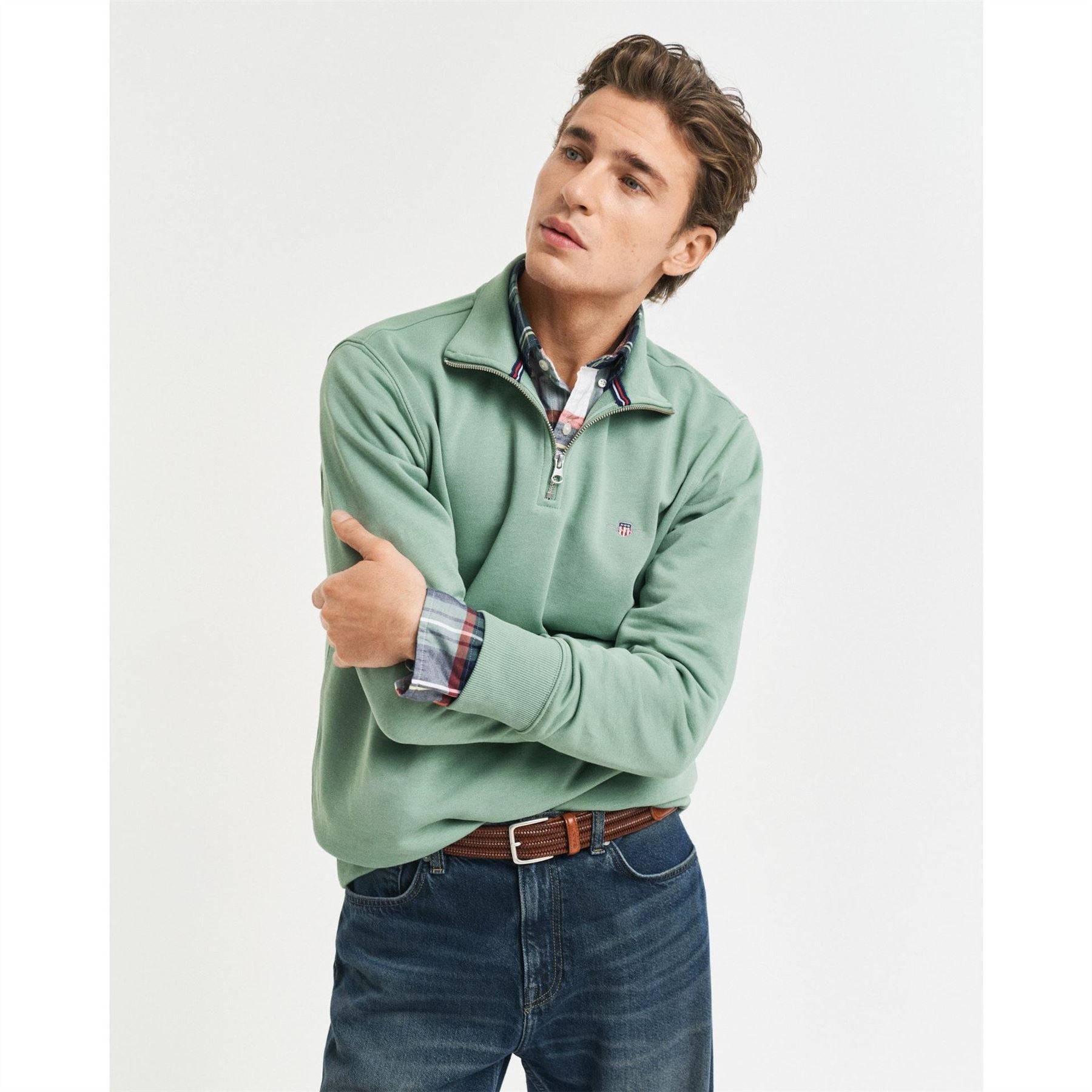 Gant Half Zip Sweatshirt