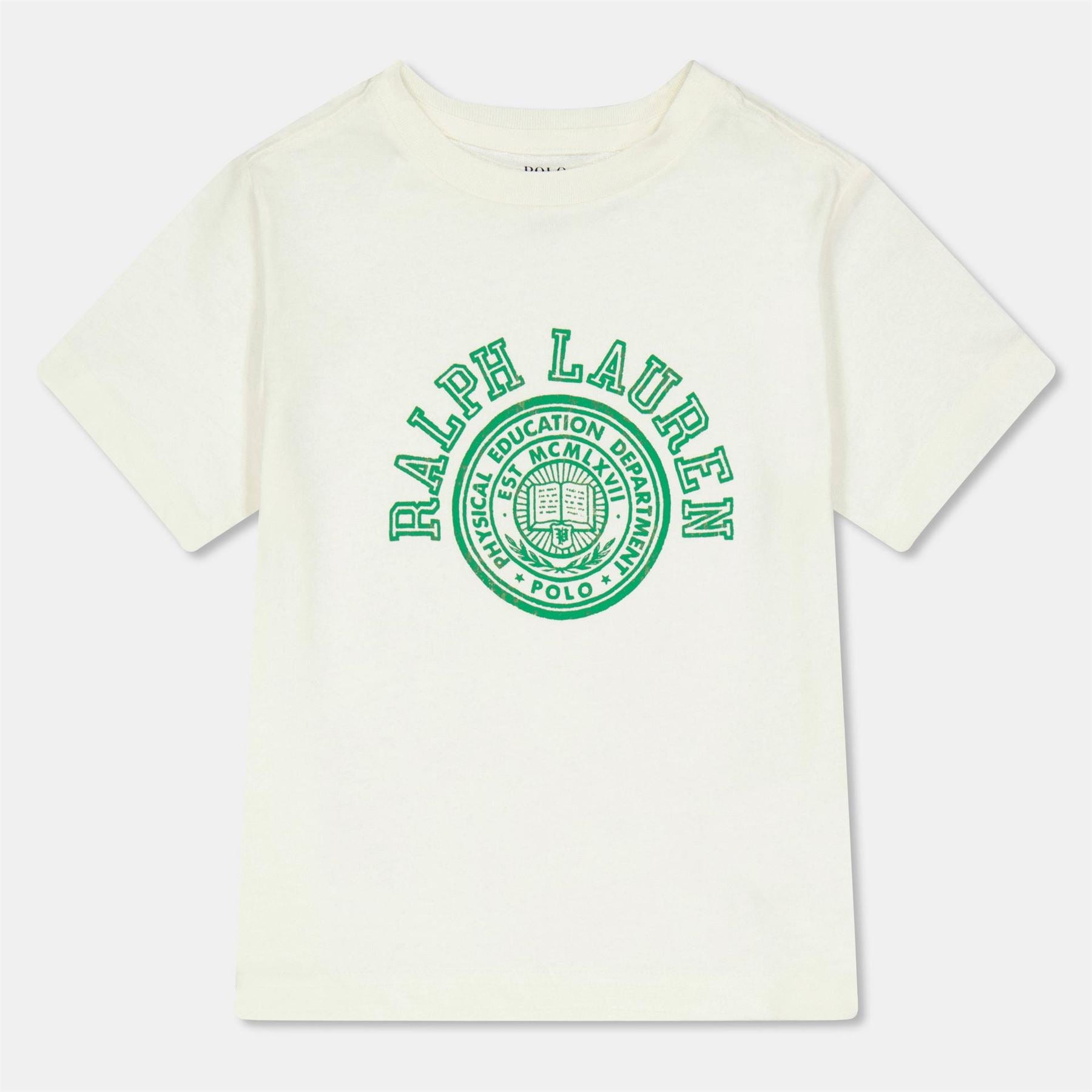 Polo Ralph Lauren Regular Fit Lettering Crew Neck T-Shirt