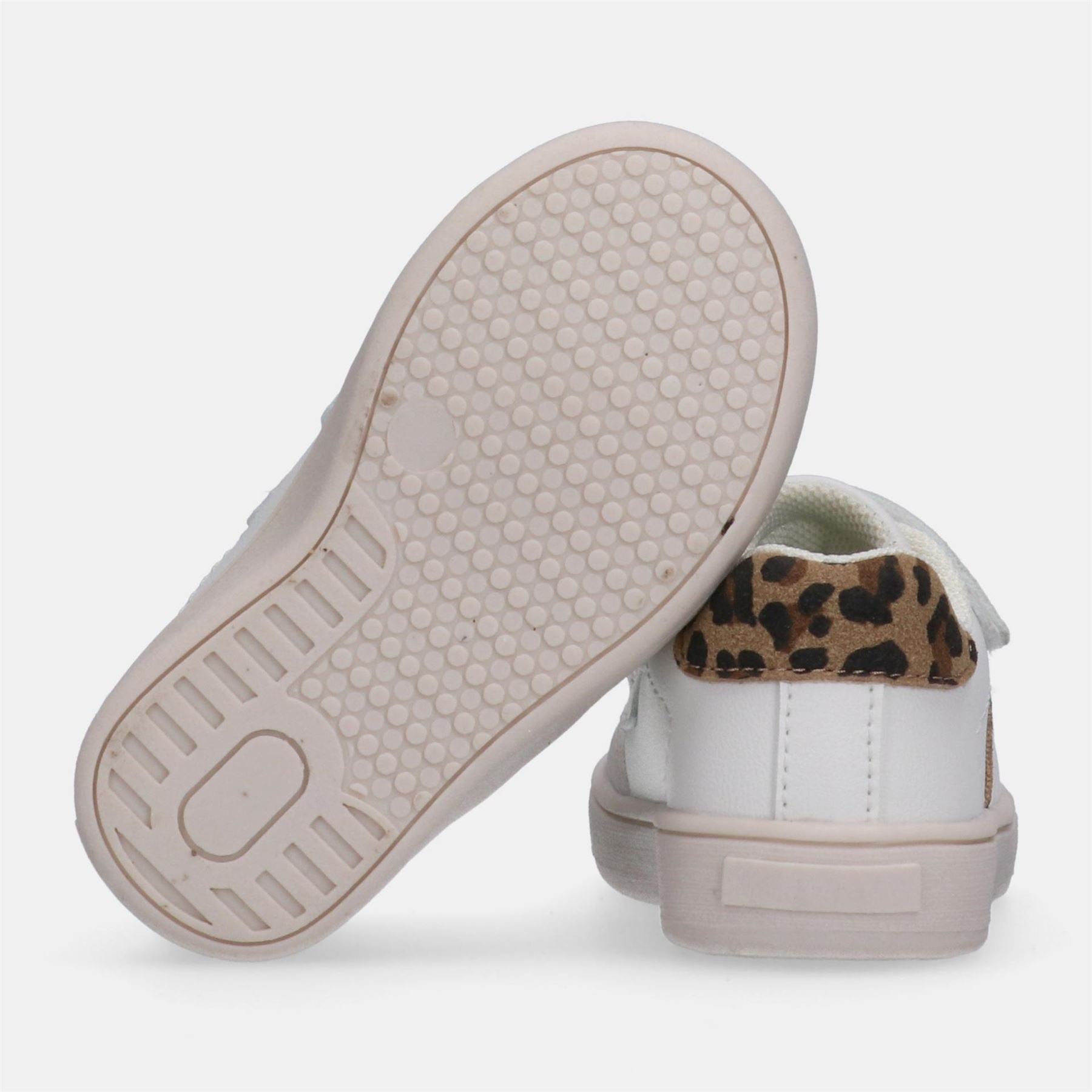 Tommy Hilfiger Velcro Leopard Patterned Crib Trainers