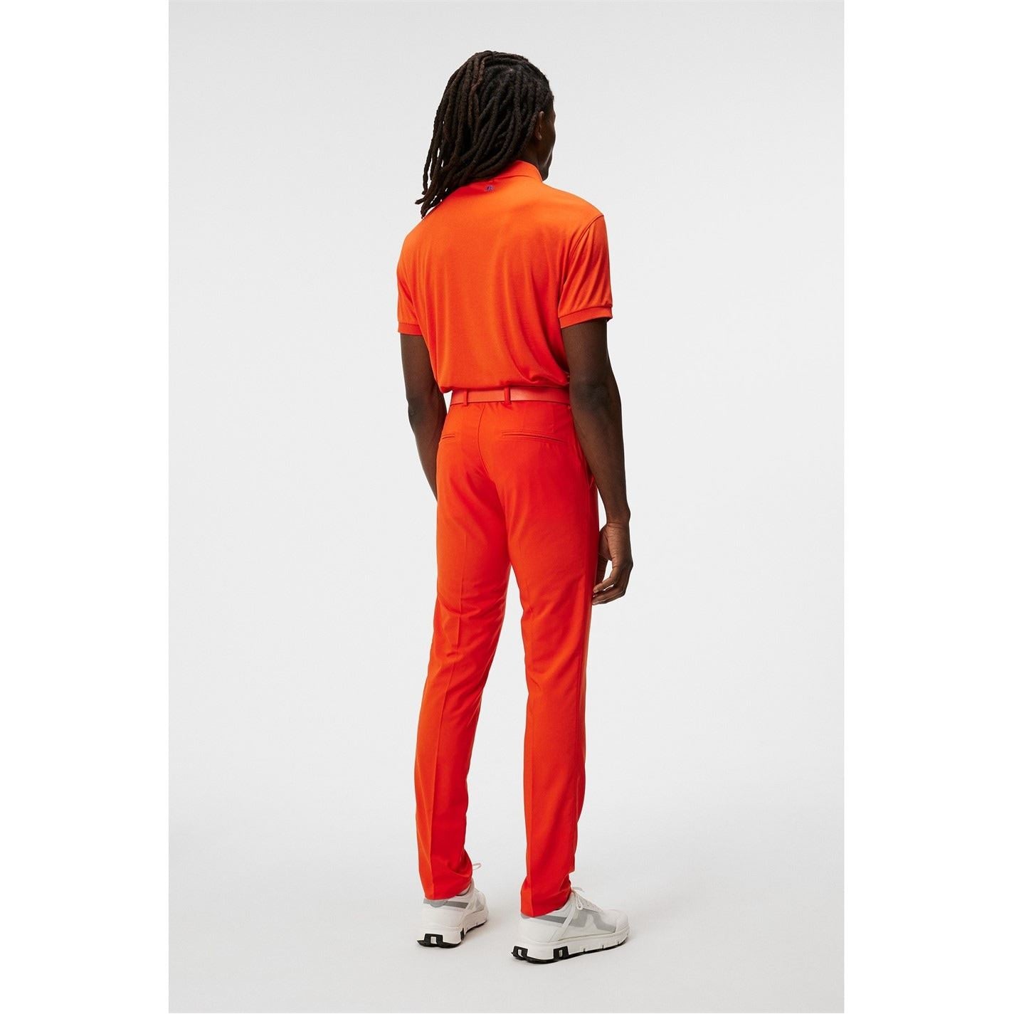 J Lindeberg Golf Junior Tour Tech Short Sleeve Performance Polo Shirt