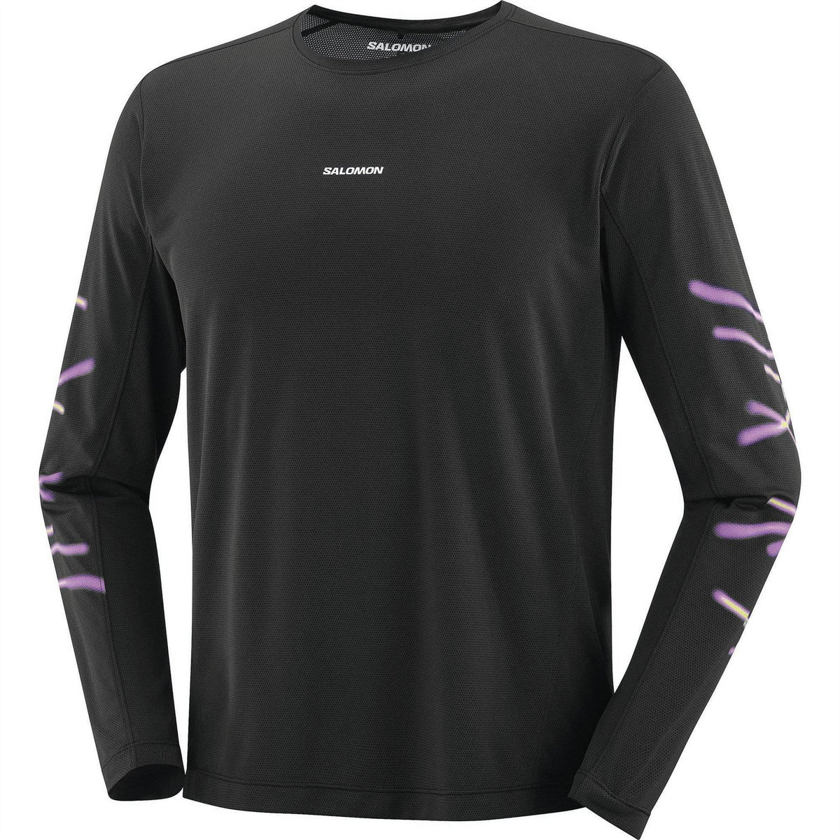 Salomon Mens Core Graphice Ls Running Tee