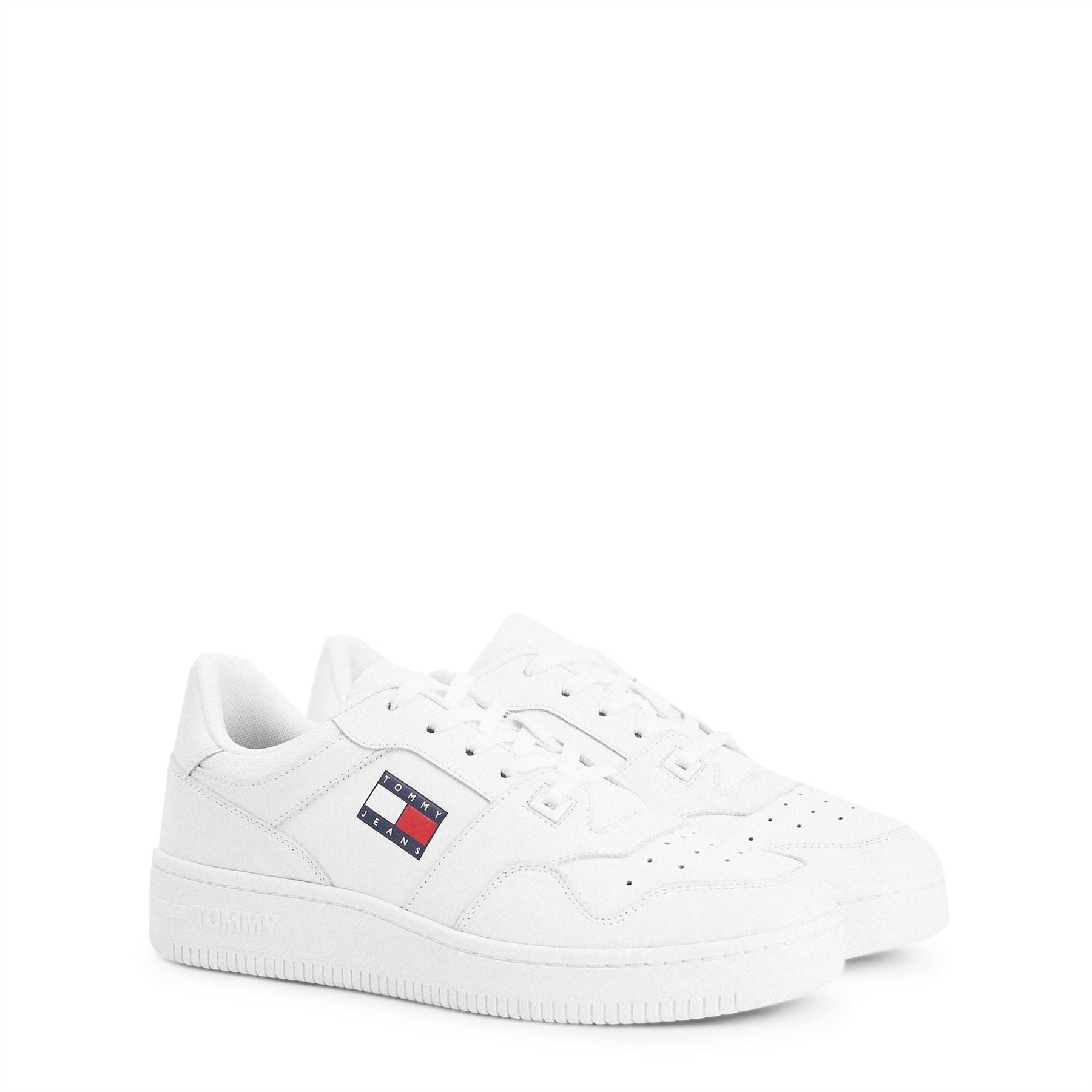 Tommy Jeans Leather Basket Trainers