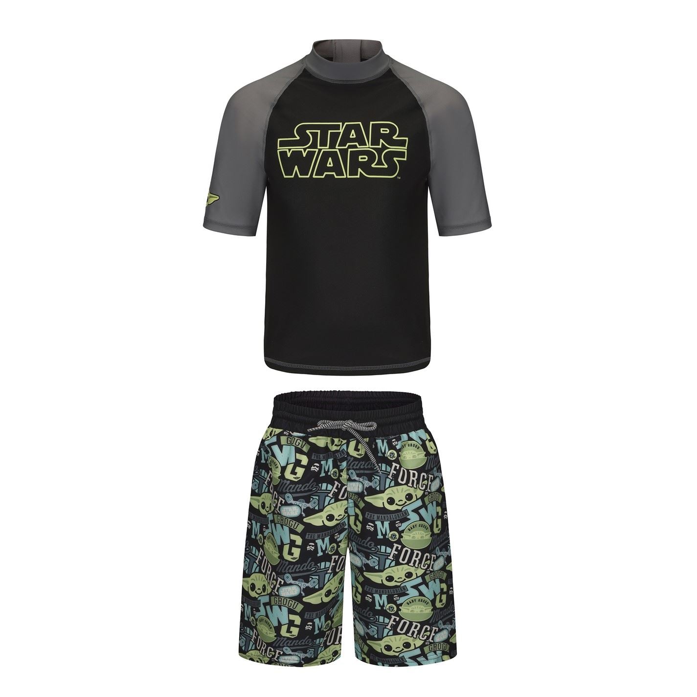 Character 2 Piece Swim Rash Set Junior