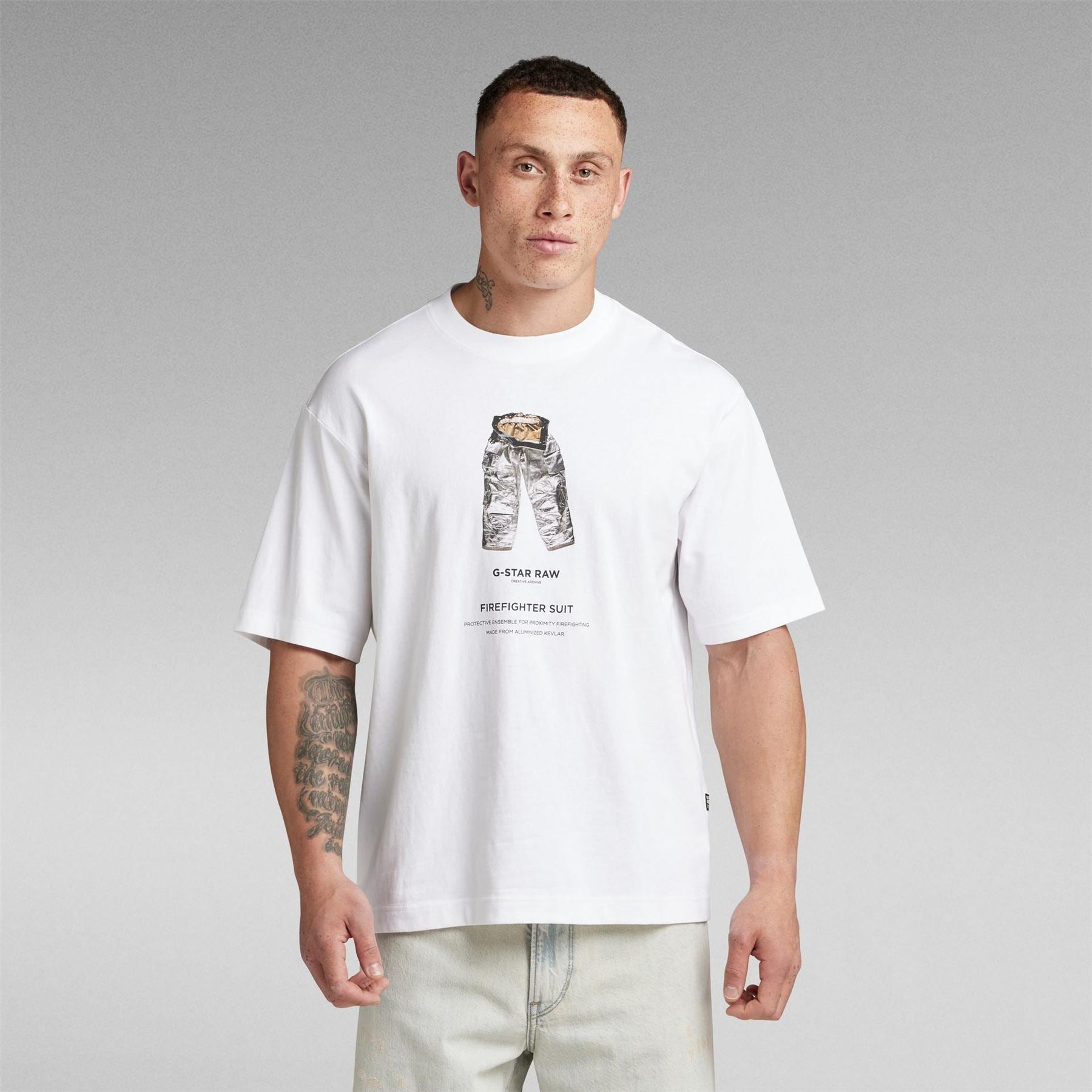 G Star Archive Oversize Fit Short Sleeve T-Shirt