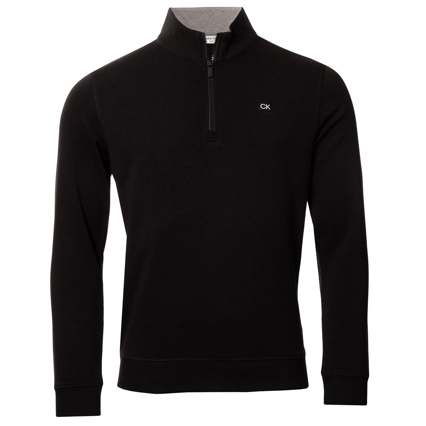 Calvin Klein Golf Funnel Neck Regular Fit Half-Zip Sweatshirt