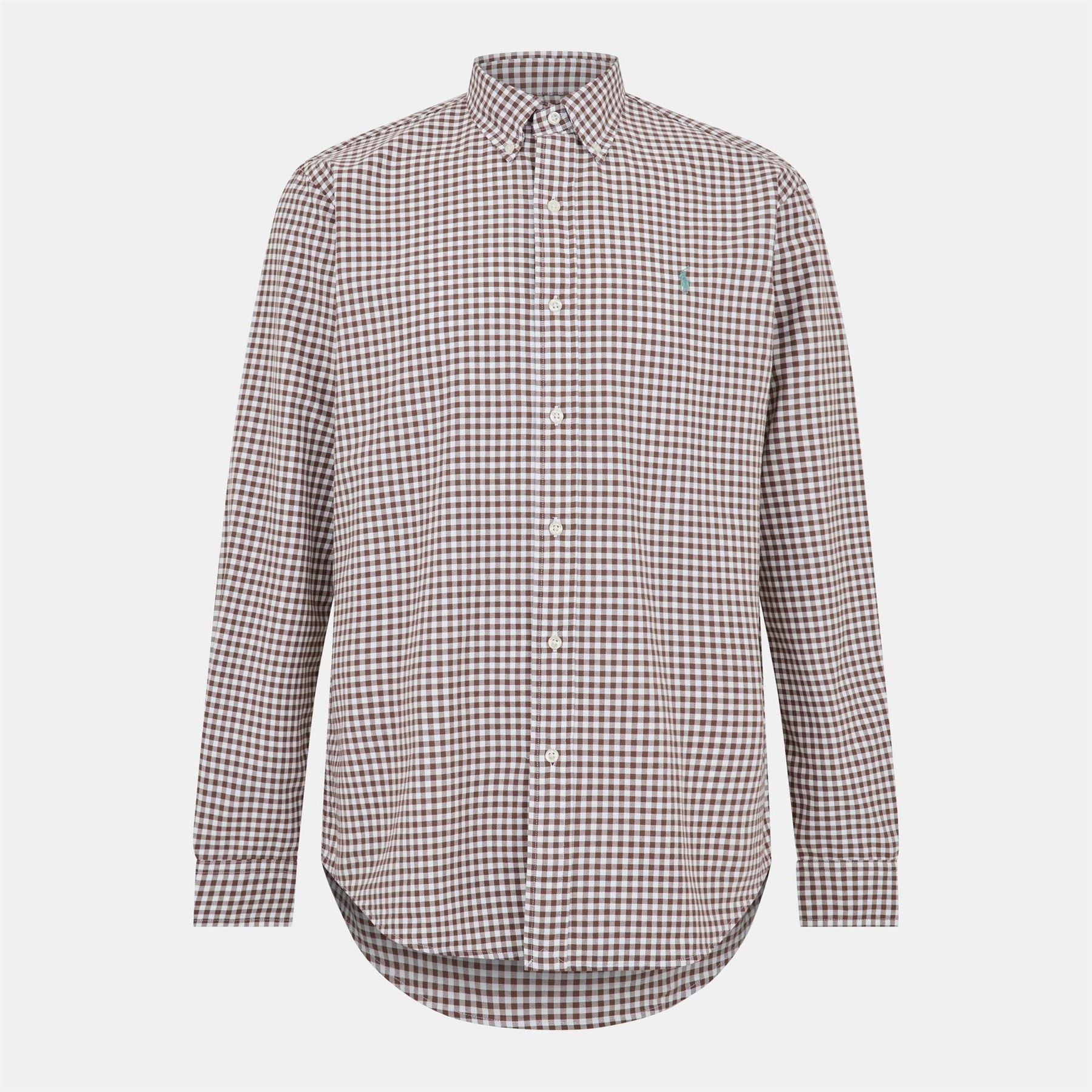 Polo Ralph Lauren Ox Lined Long Sleeve Patterned Shirt