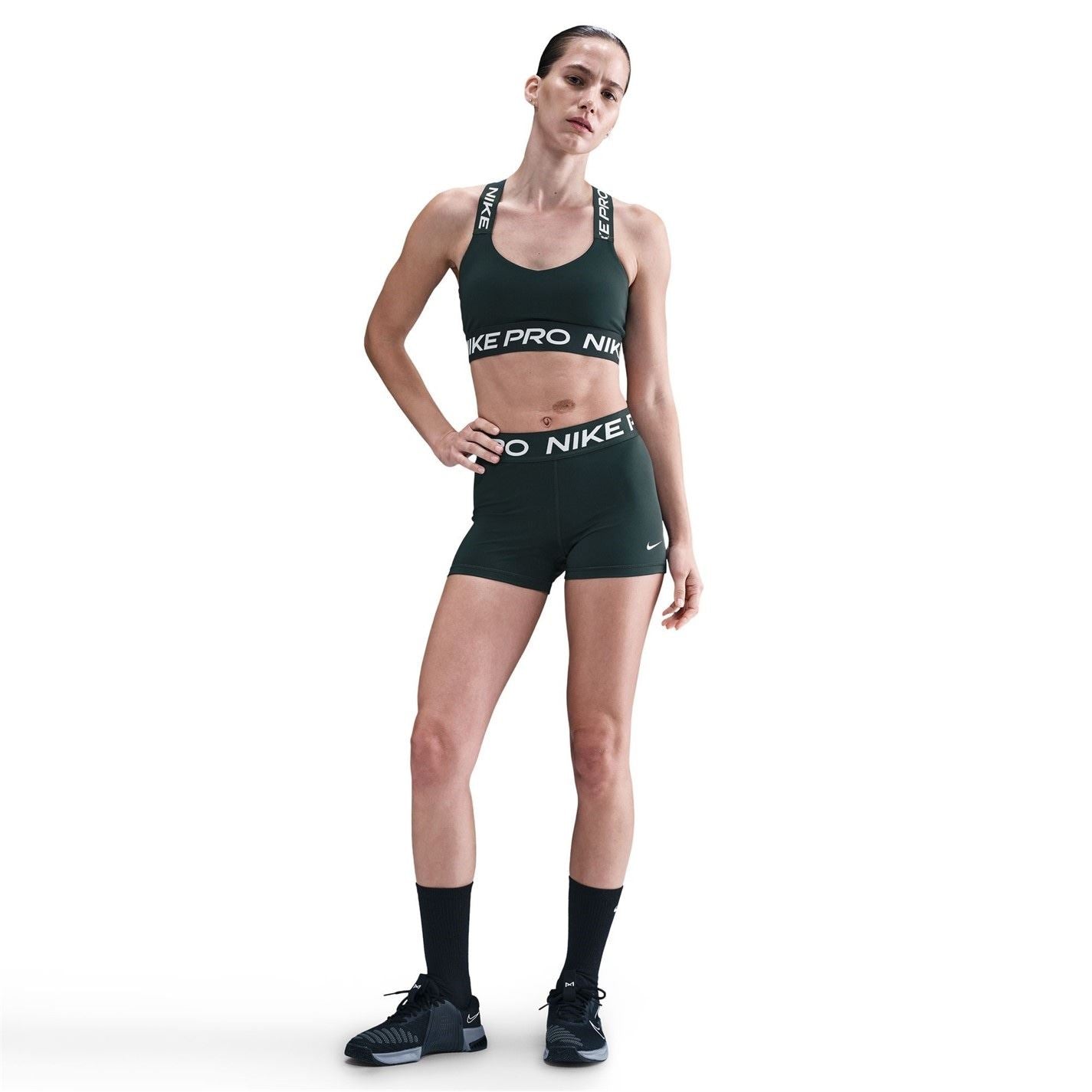 Nike Womens Pro Three Inch Shorts